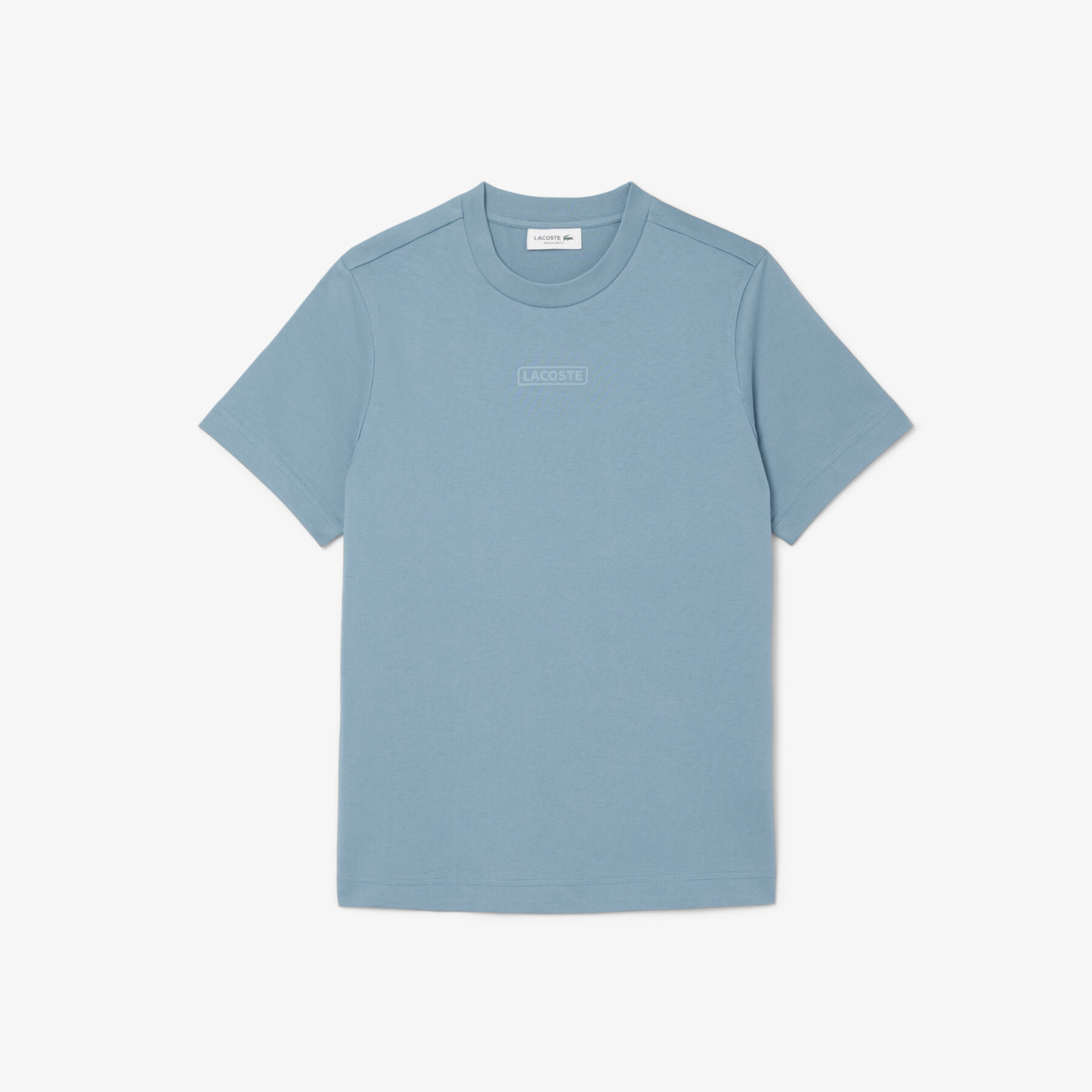 Print Cotton T-shirt lacoste print cotton t shirt