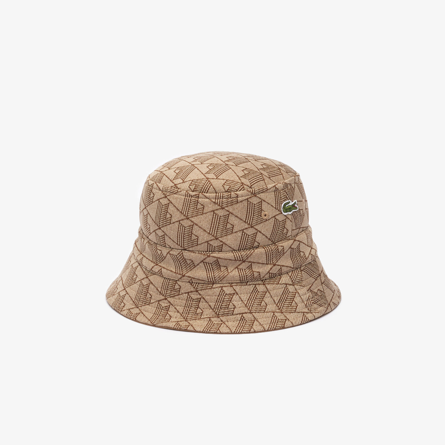 قبعة دلو من قماش الجاكار المميز ذات وجهين Reversible Signature Monogram Jacquard Bucket Hat - RK7593-00-IRP