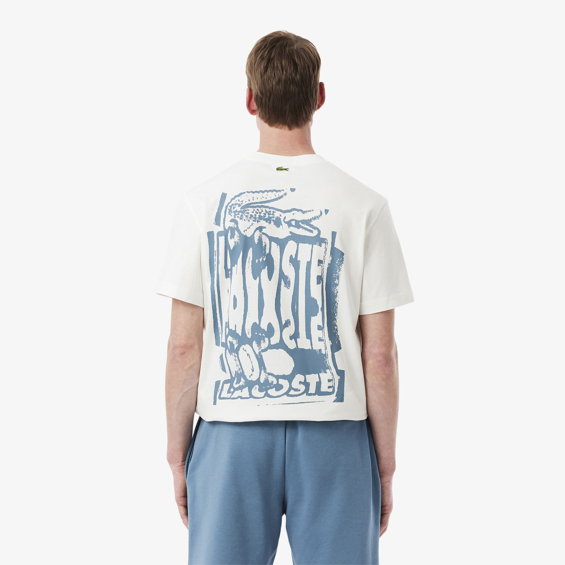 تيشيرت جيرسيه قطني بطبعة جرافيك Cotton Jersey Graphic T-shirt - TH0288-00-CPI