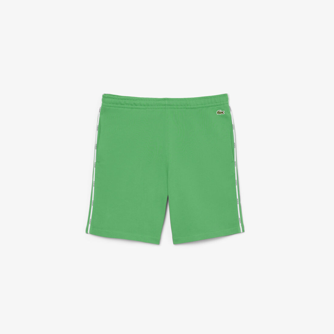 شورت من القطن والصوف بشعار الماركة Logo Trim Cotton Fleece Shorts - GH9896-00-SIW