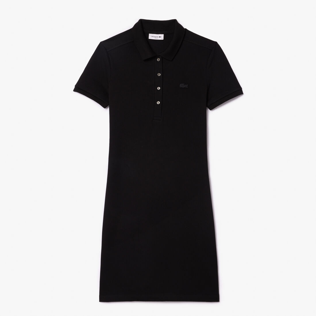 فستان بولو من بيتي بيكيه مطاطي بقصة ضيقة Stretch Pique Polo Dress - EF5473-00-031