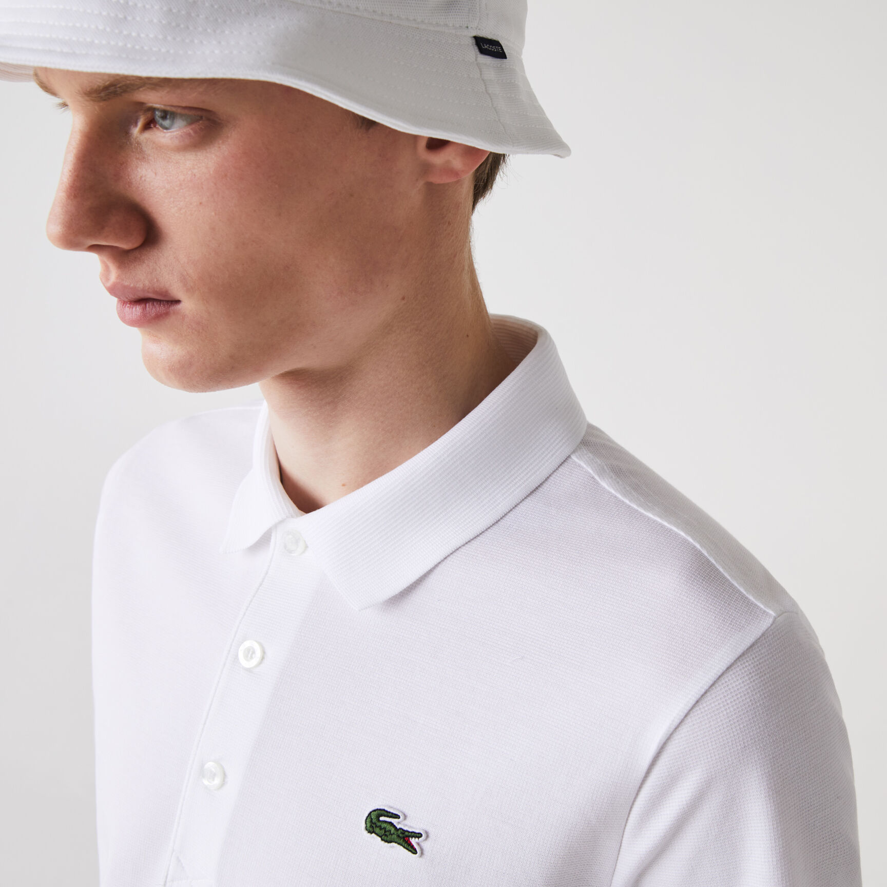 Men's Lacoste SPORT Regular Fit Tennis Ultra-Light Cotton Knit Polo Shirt