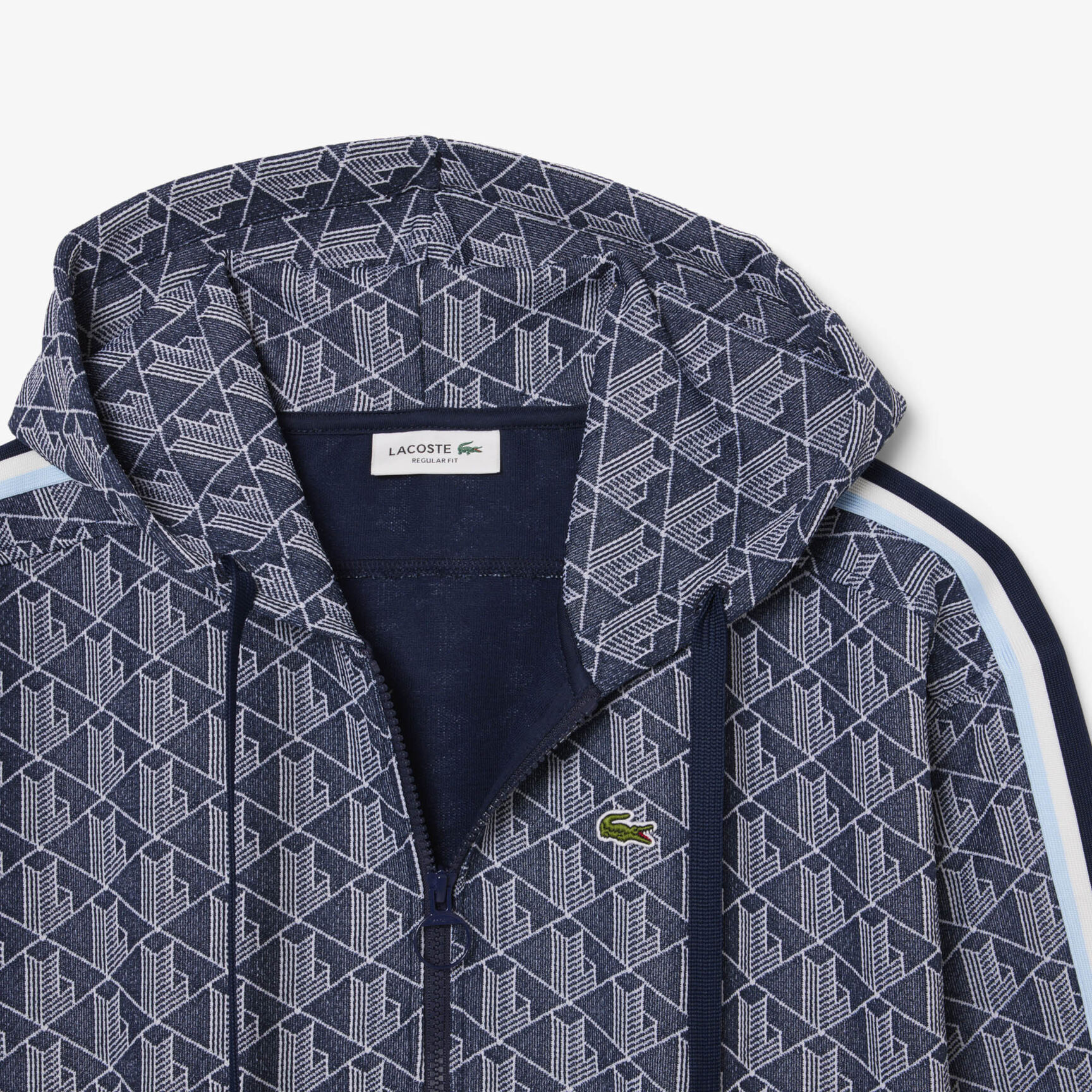 Jacquard Monogram Hoodie Jacquard Monogram Hoodie - SF7606-00-525