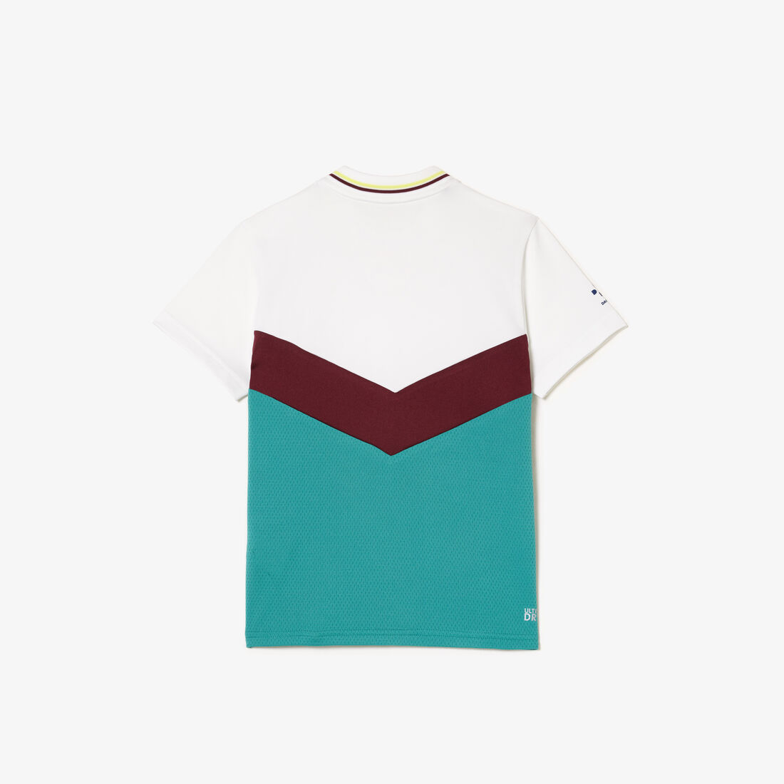 تي شيرت بولو للجولف قطن ومقاوم للأشعة فوق البنفسجية Lacoste Tennis x Daniil Medvedev Jersey Polo Shirt - DJ1318-00-Q7I