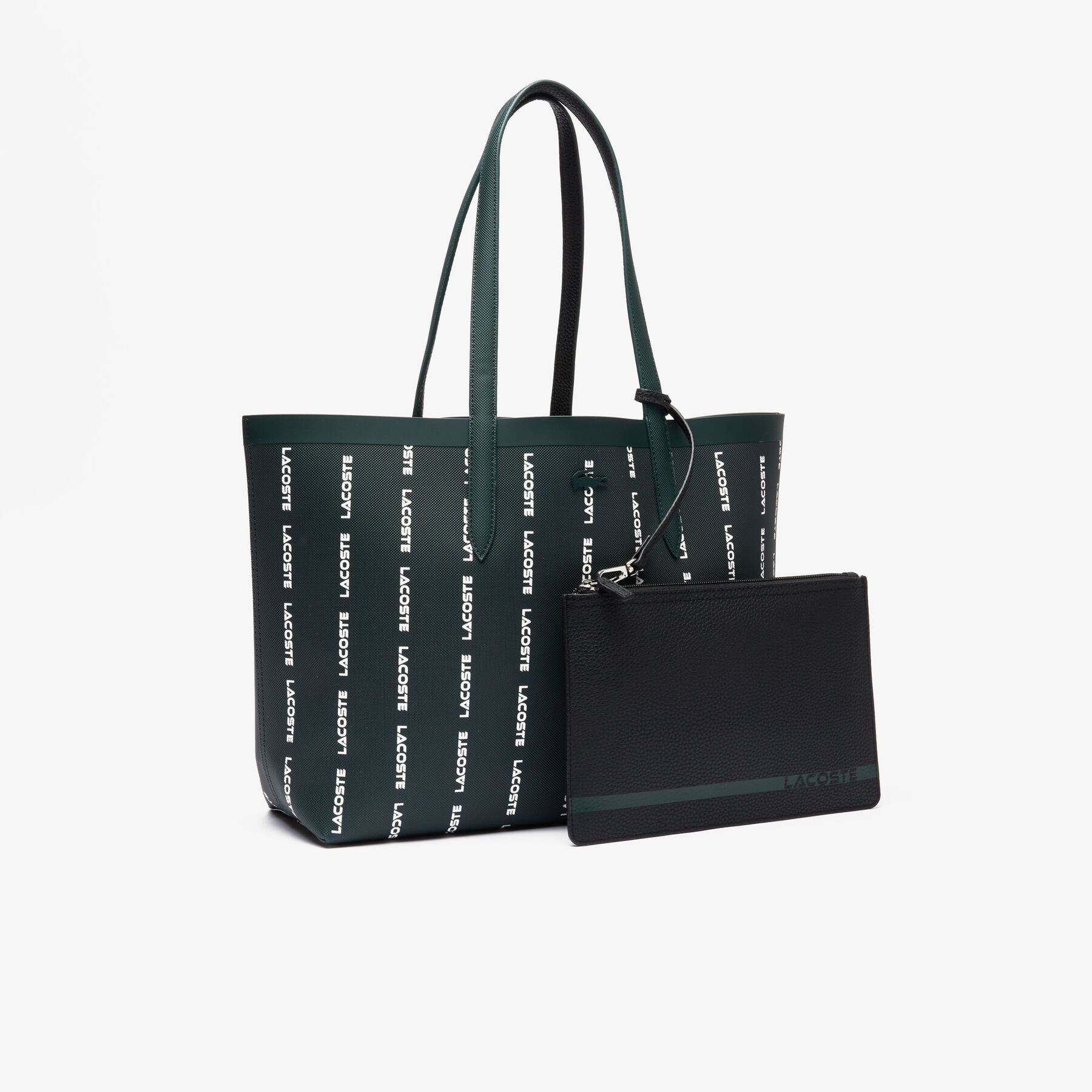 Reversible All-Over Print Tote lacoste reversible all over print tote