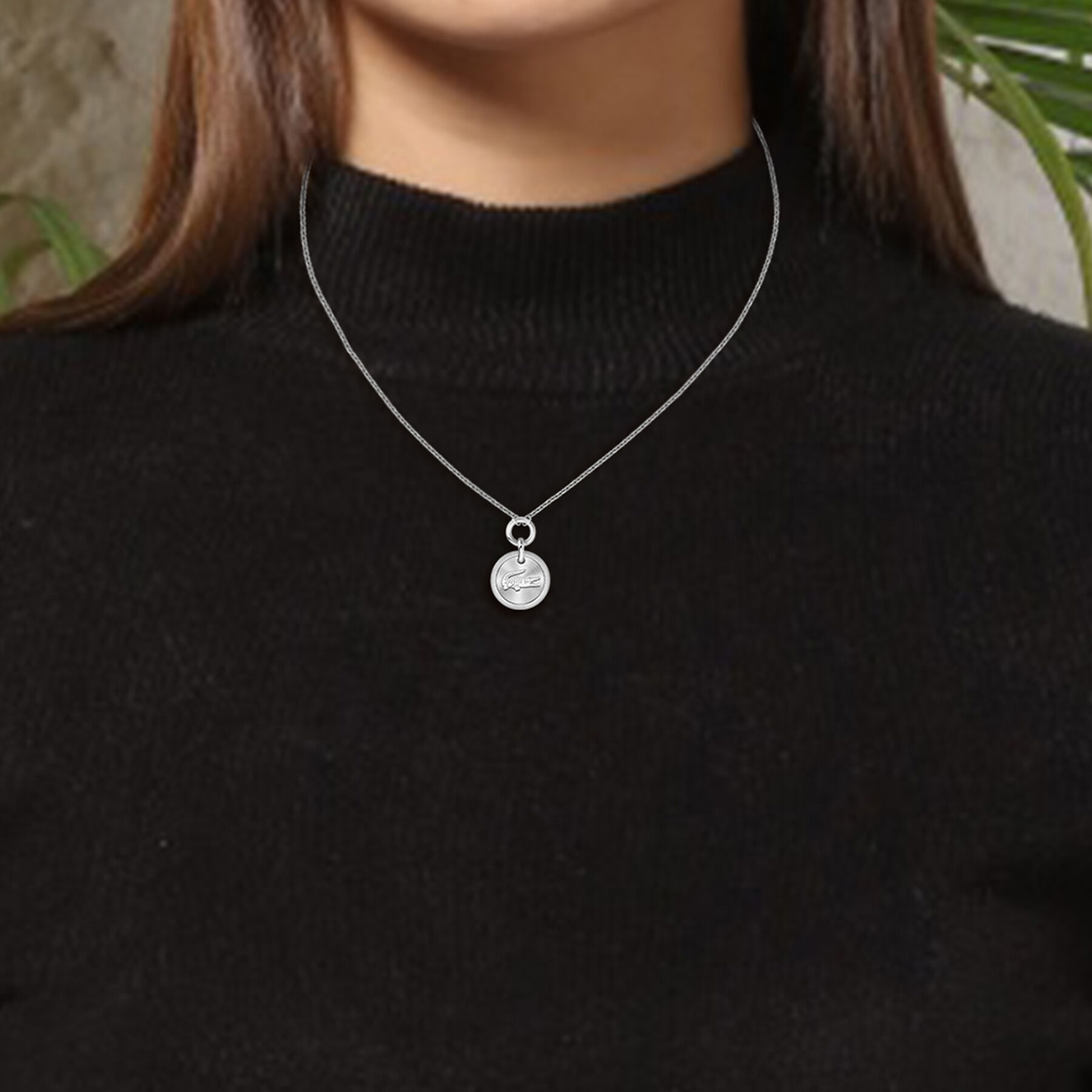 Pendant Necklace - 2040402-SLV