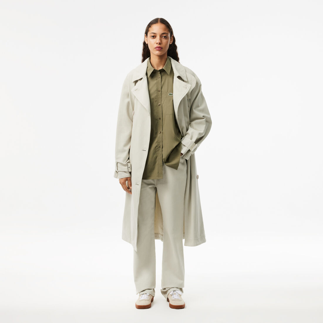 Oversized Fit Cotton Poplin Shirt Oversized Fit Cotton Poplin Shirt - CF7706-00-BMY