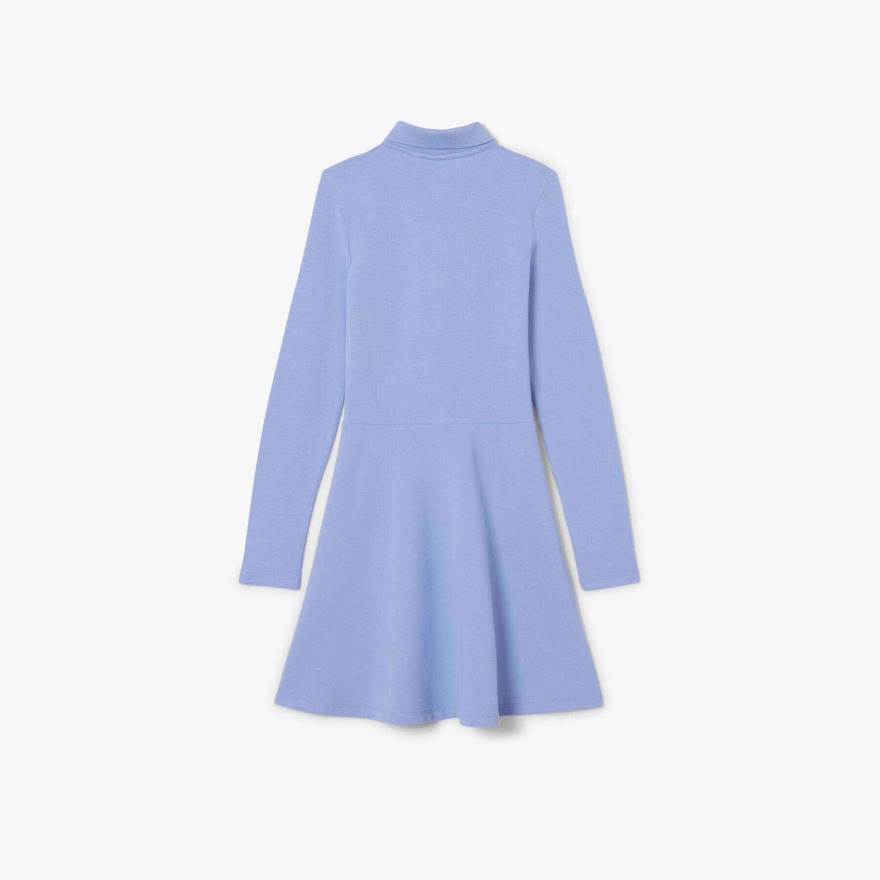 Long Sleeved Stretch Pique Polo Dress lacoste long sleeved stretch pique polo dress