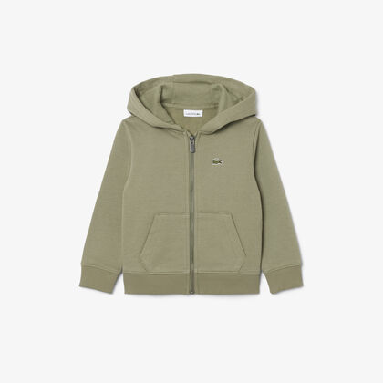 Unisex Brushed Fleece Zipped Sweatshirt