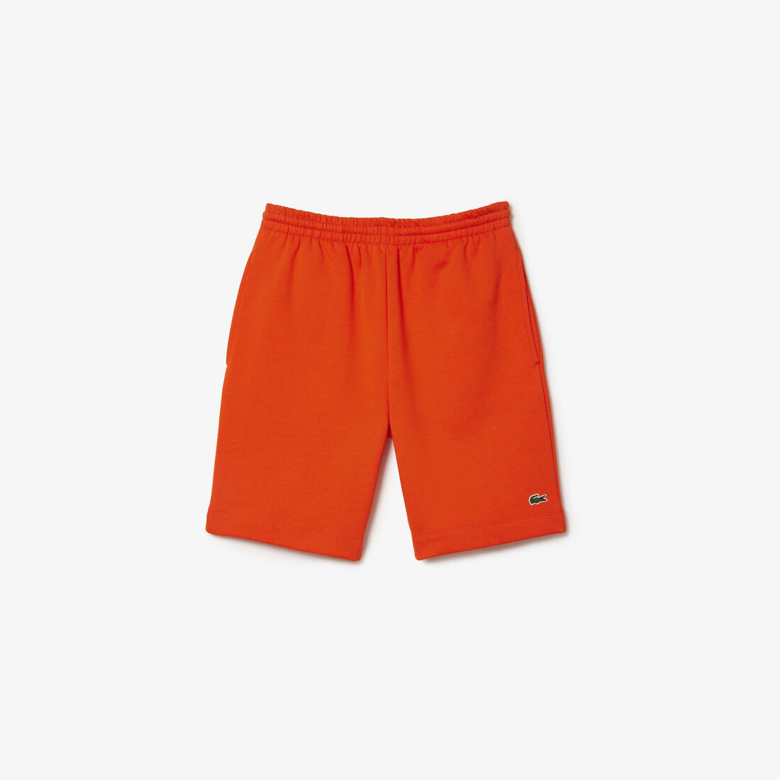 شورت صوف بقصّة عادية Men's Lacoste Organic Brushed Cotton Fleece Jogger Shorts - GH9627-00-SJI
