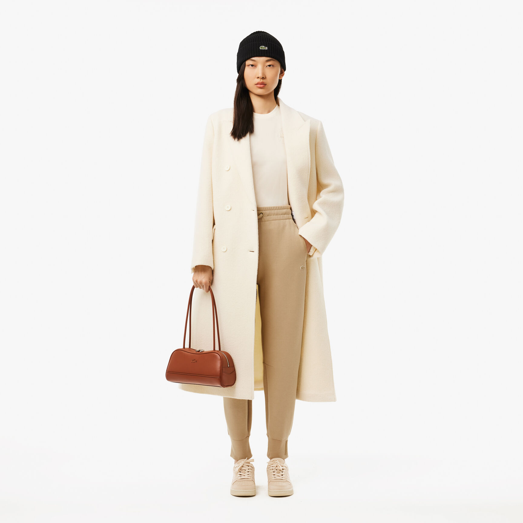 Fleece Cotton Tapered Track Pants - XF0343-00-02S