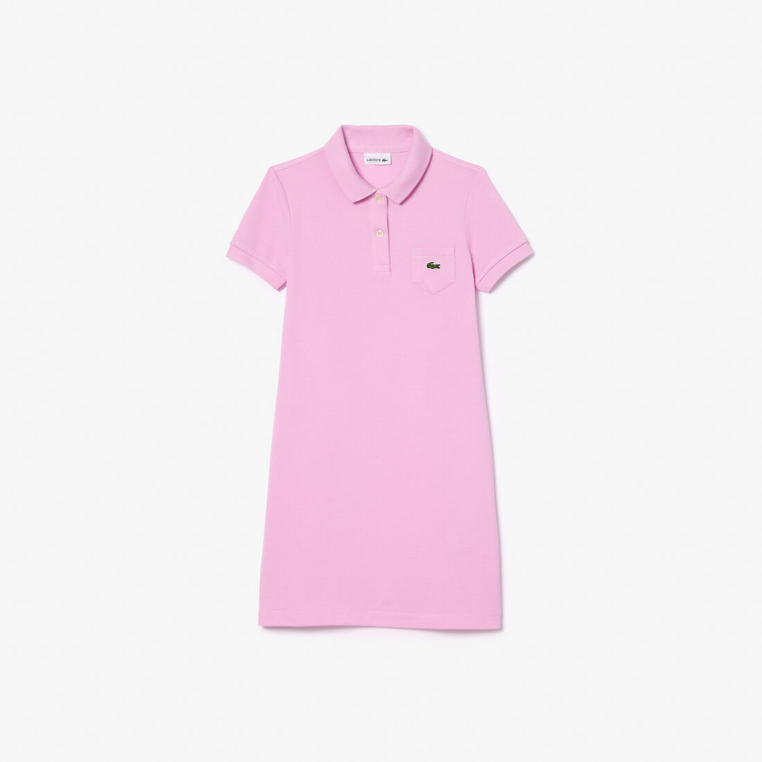 Girl's Polo-Style Cotton Dress - EJ2816-00-IXV