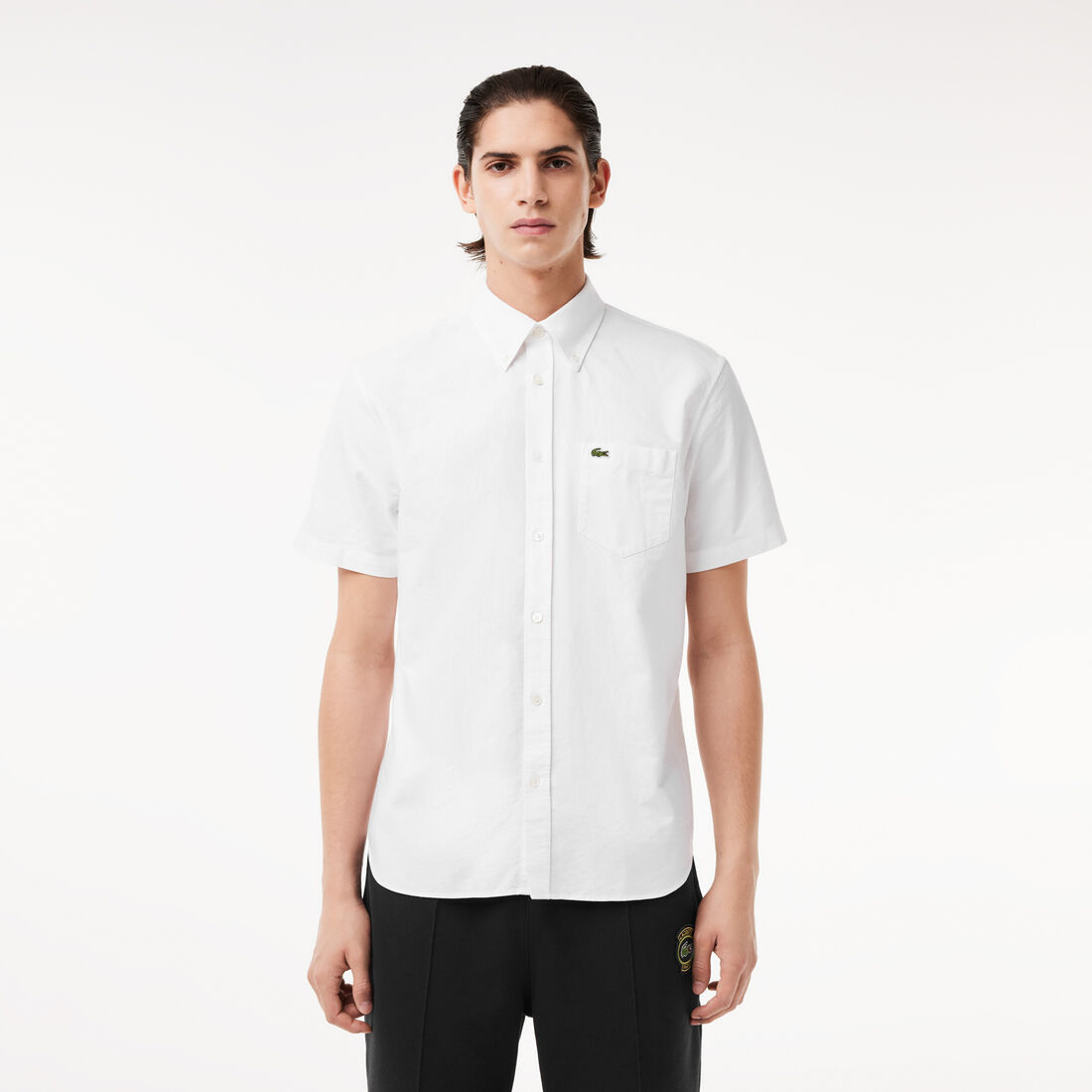 Regular Fit Short Sleeved Oxford Shirt - CH1917-00-001