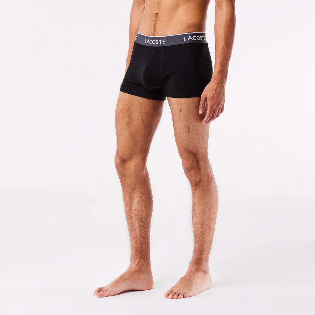 مجموعة من 3 سراويل داخلية كاجوال باللون الكحلي مع حزام خصر متباين Pack Of 3 Navy Casual Trunks With Contrasting Waistband - 5H3401-00-B68