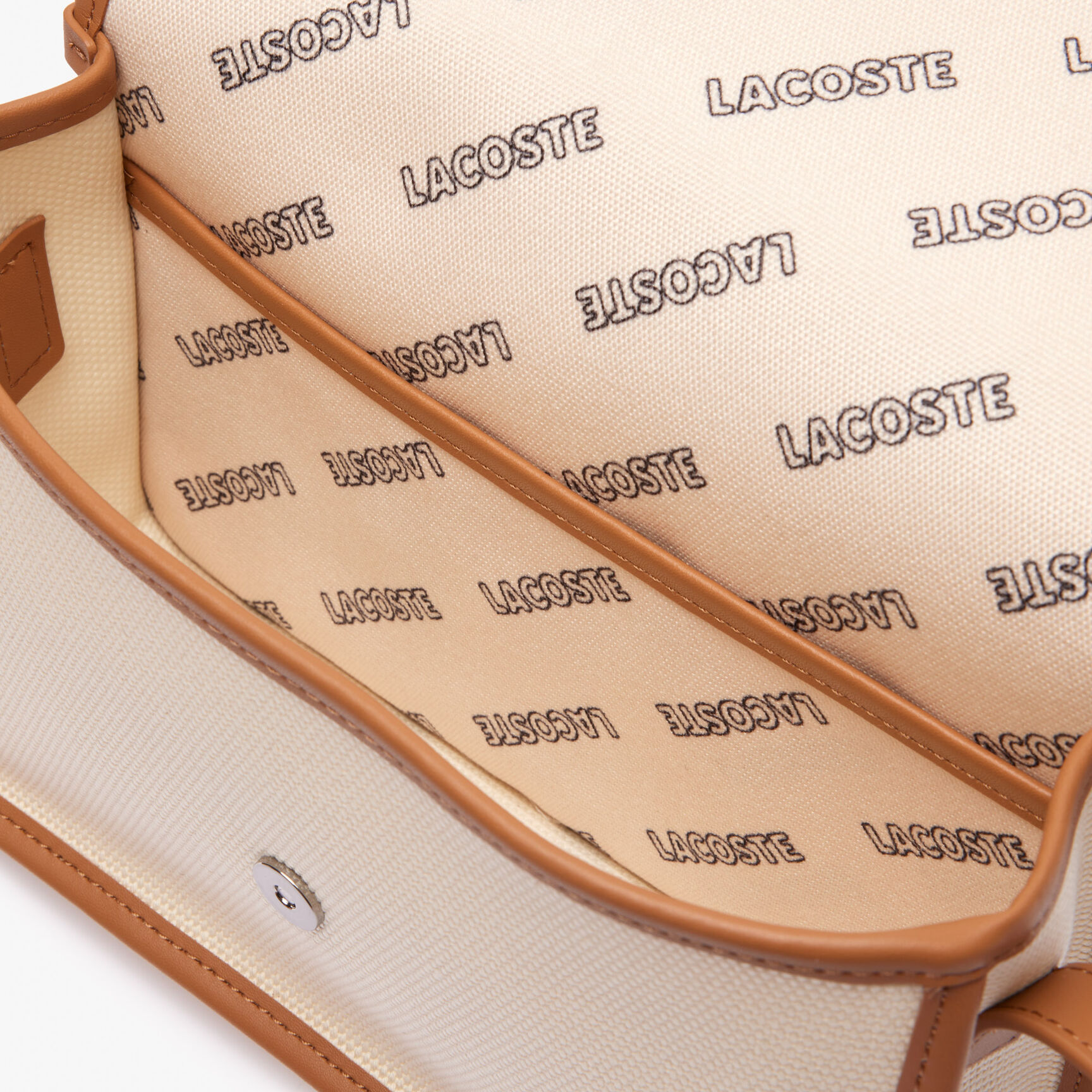 Heritage Canvas Flap Close Cotton Shoulder Bag Heritage Canvas Flap Close Cotton Shoulder Bag - NF4507TD-K02