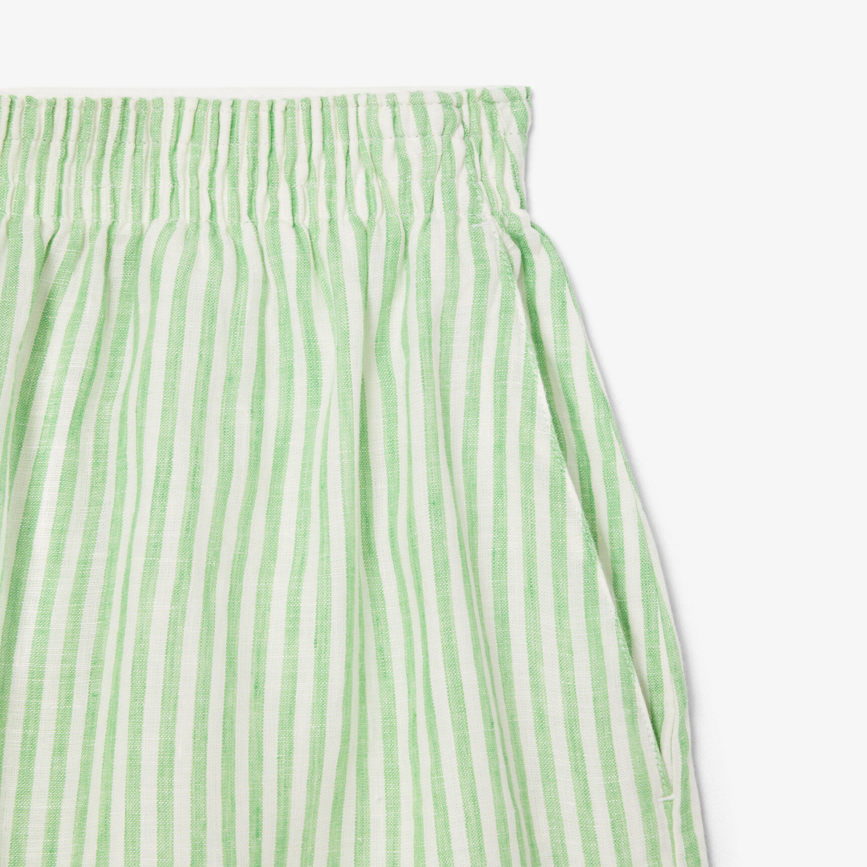 Loose Striped Linen Shorts - FF0226-00-IRB