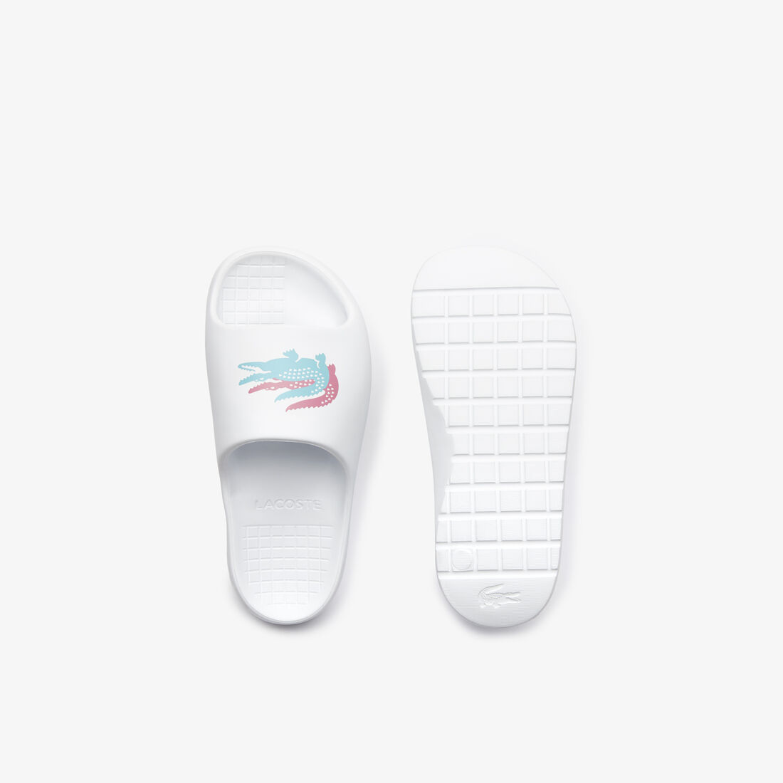 Women's Lacoste Croco 2.0 Evo Synthetic Slides Women's Lacoste Croco 2.0 Evo Synthetic Slides