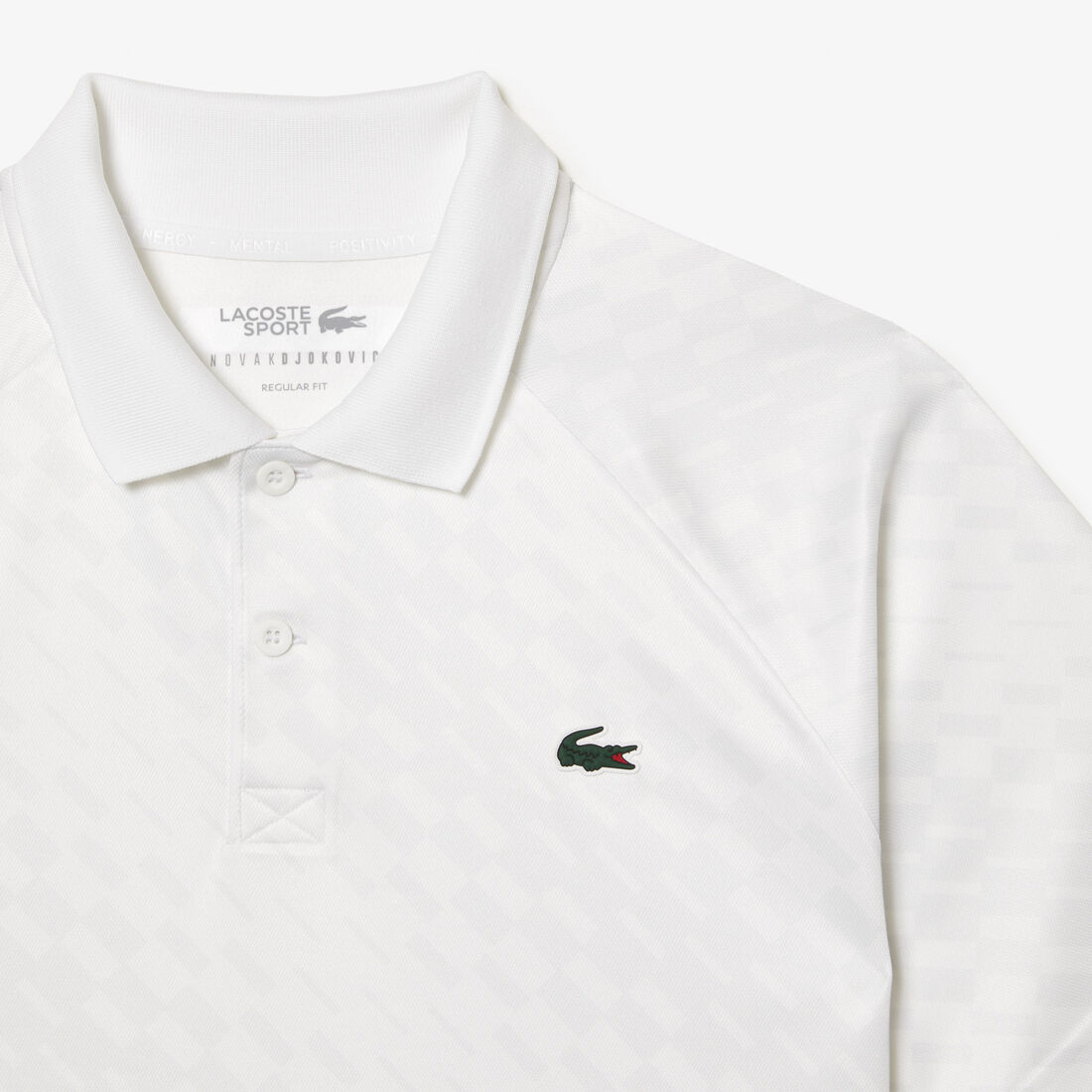 Men's Lacoste Tennis x Novak Djokovic Printed Polo Shirt Men's Lacoste Tennis x Novak Djokovic Printed Polo Shirt