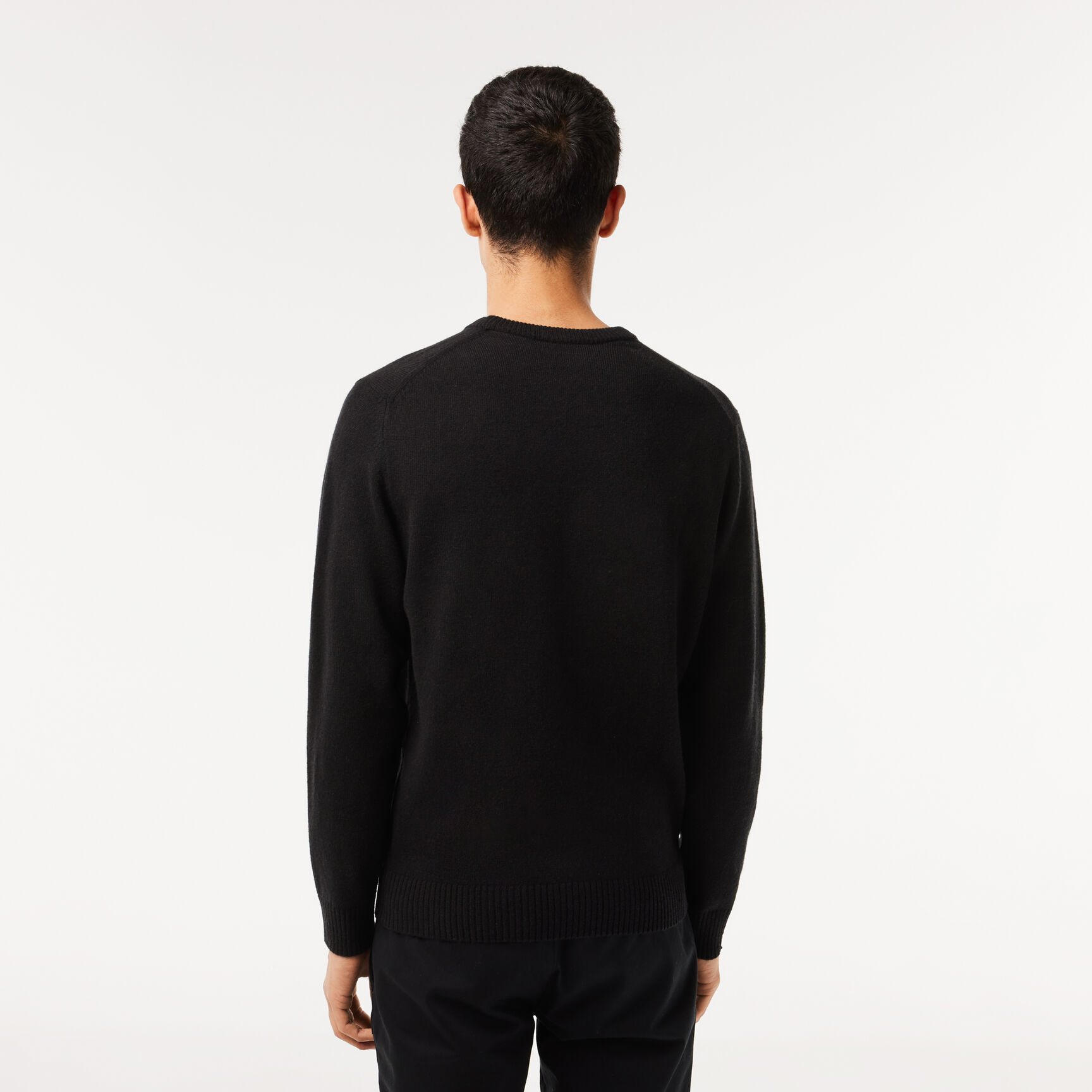سترة بفتحة رقبة مستديرة صوف للرجال Men's Crew Neck Wool Sweater - AH1988-00-031