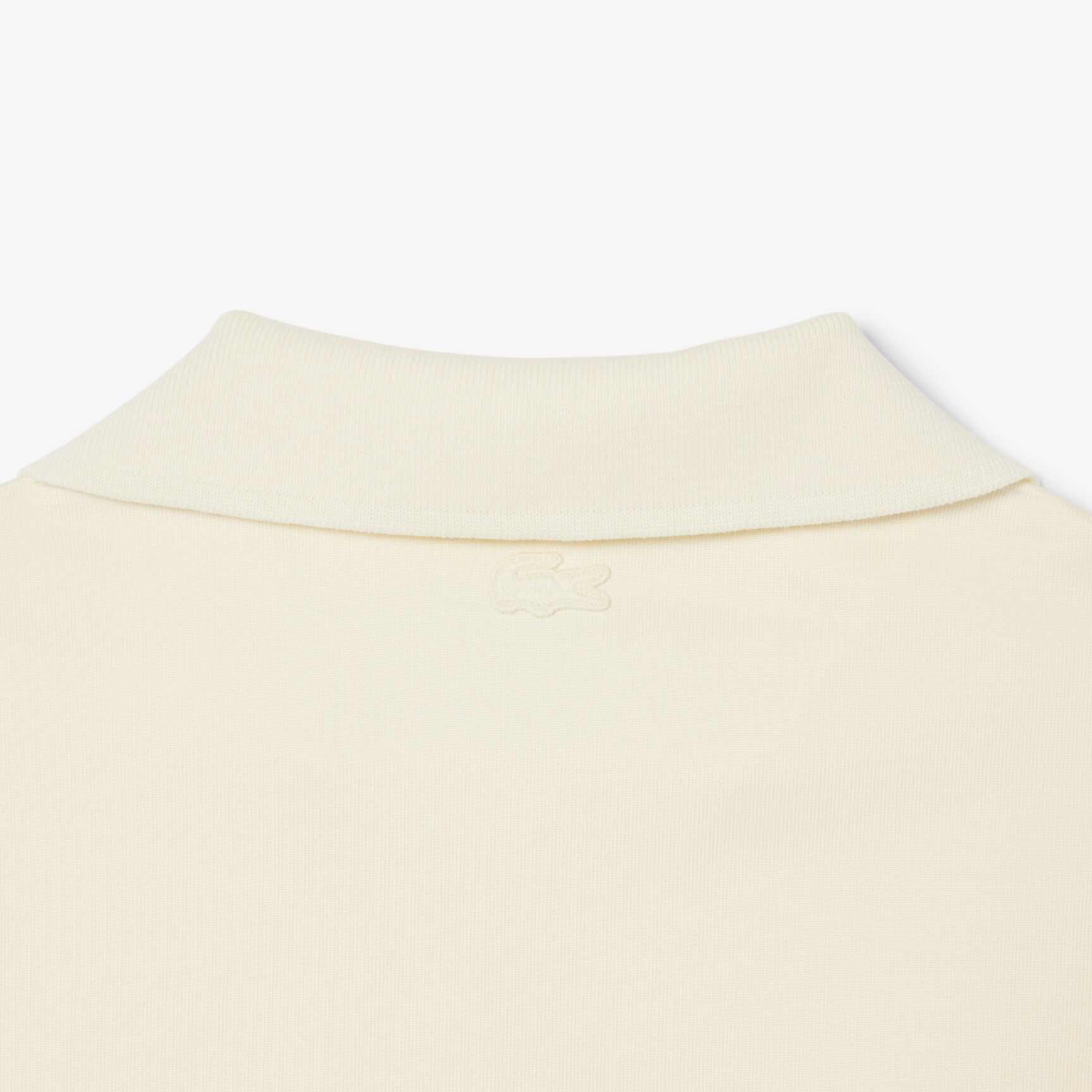 Loose Fit Badge Accent Fleece Polo Shirt - DH1208-00-S7G