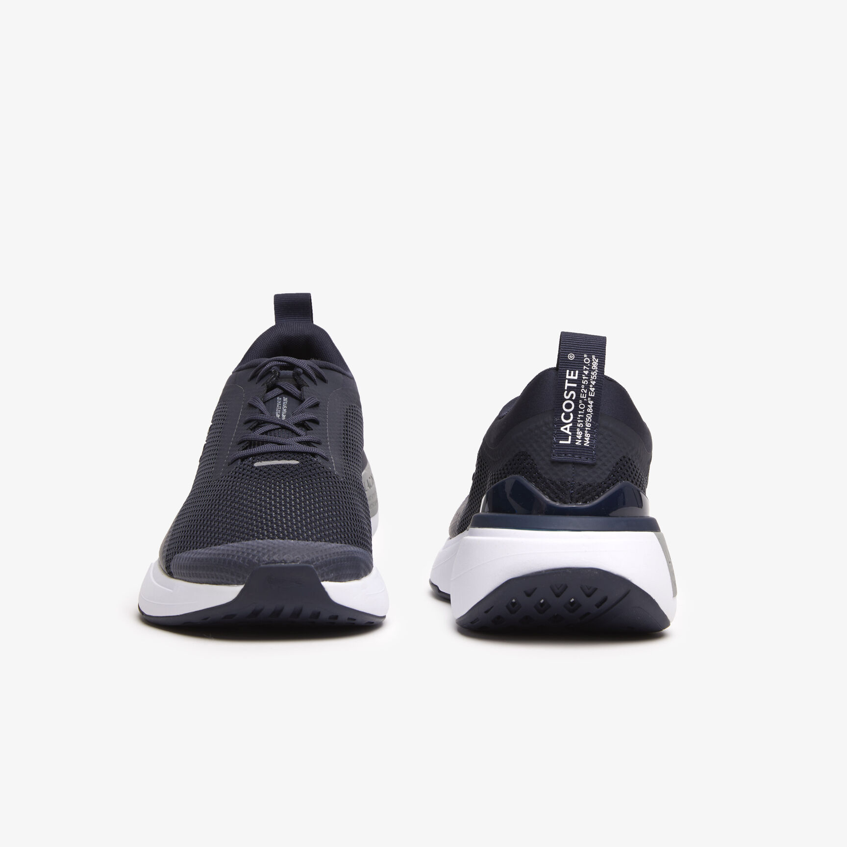 سنيكرز لاكوست رن سبين ايفو قماش شبكي مسامي للرجال