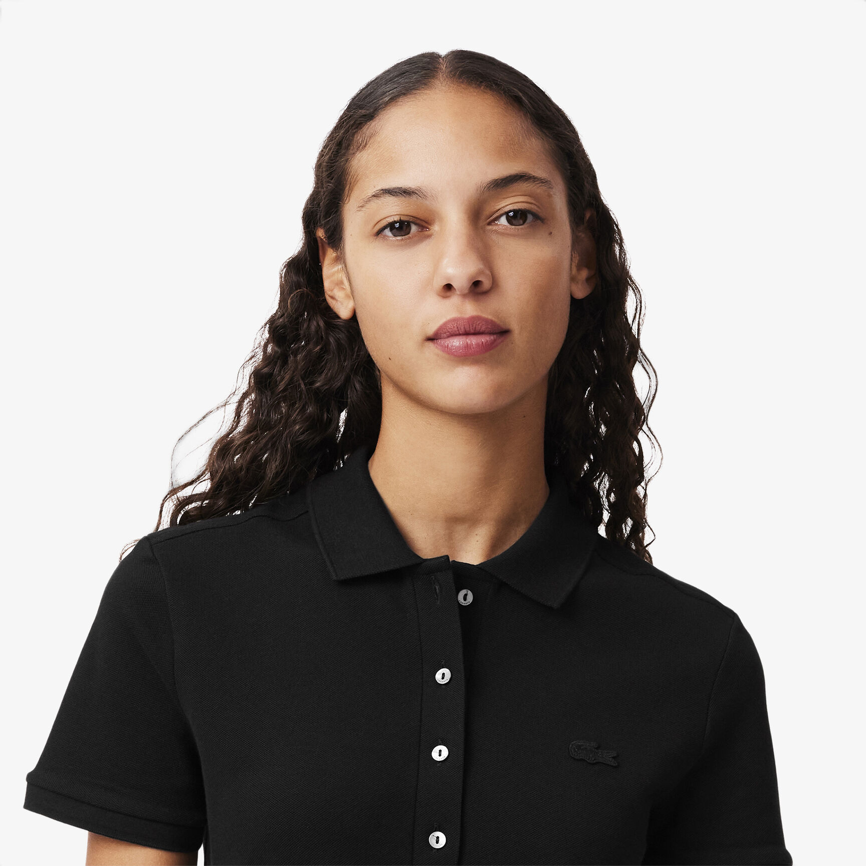 Stretch Pique Polo Dress - EF5473-00-031