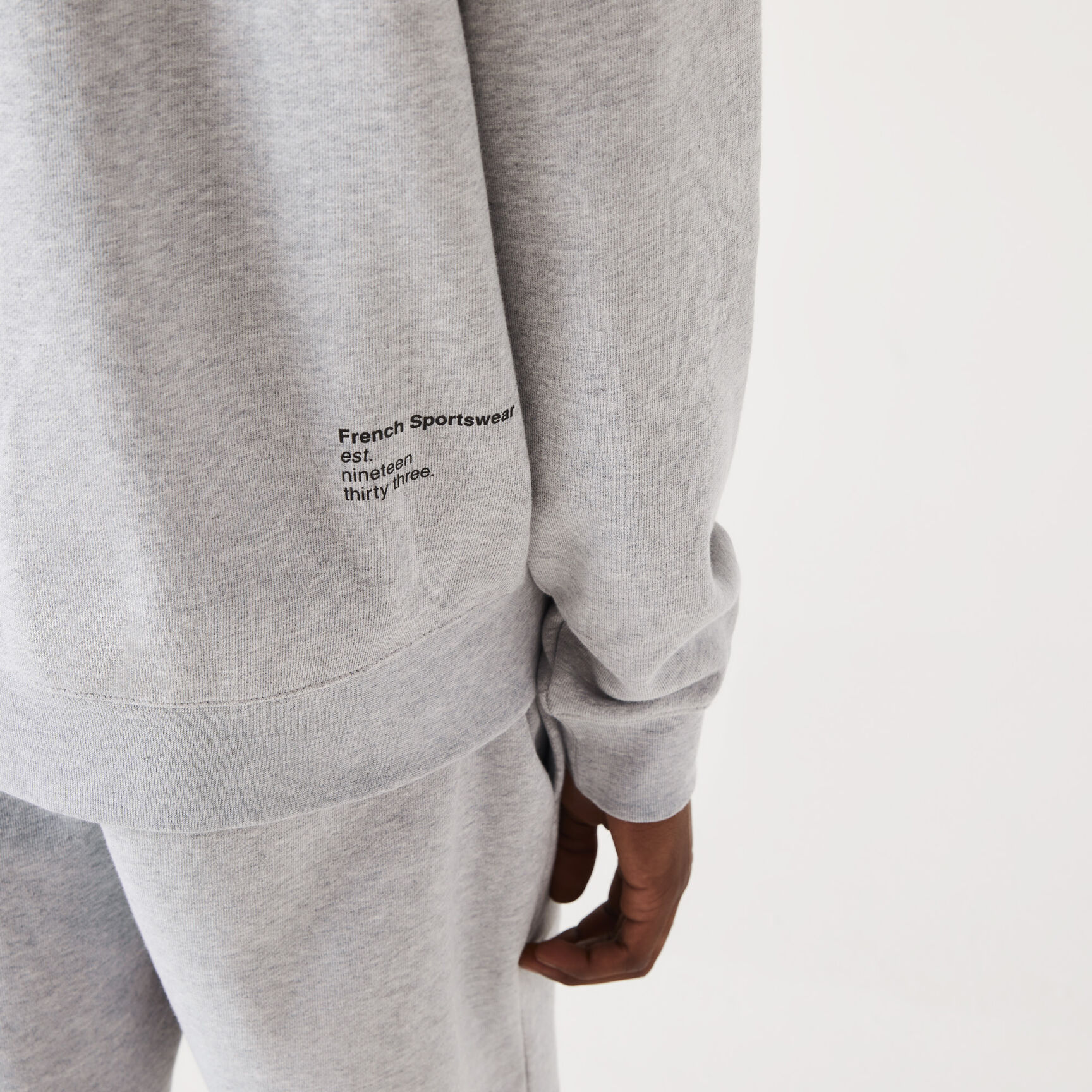 Men's Lacoste Inscription Crew Neck Sweatshirt Men's Lacoste Inscription Crew Neck Sweatshirt