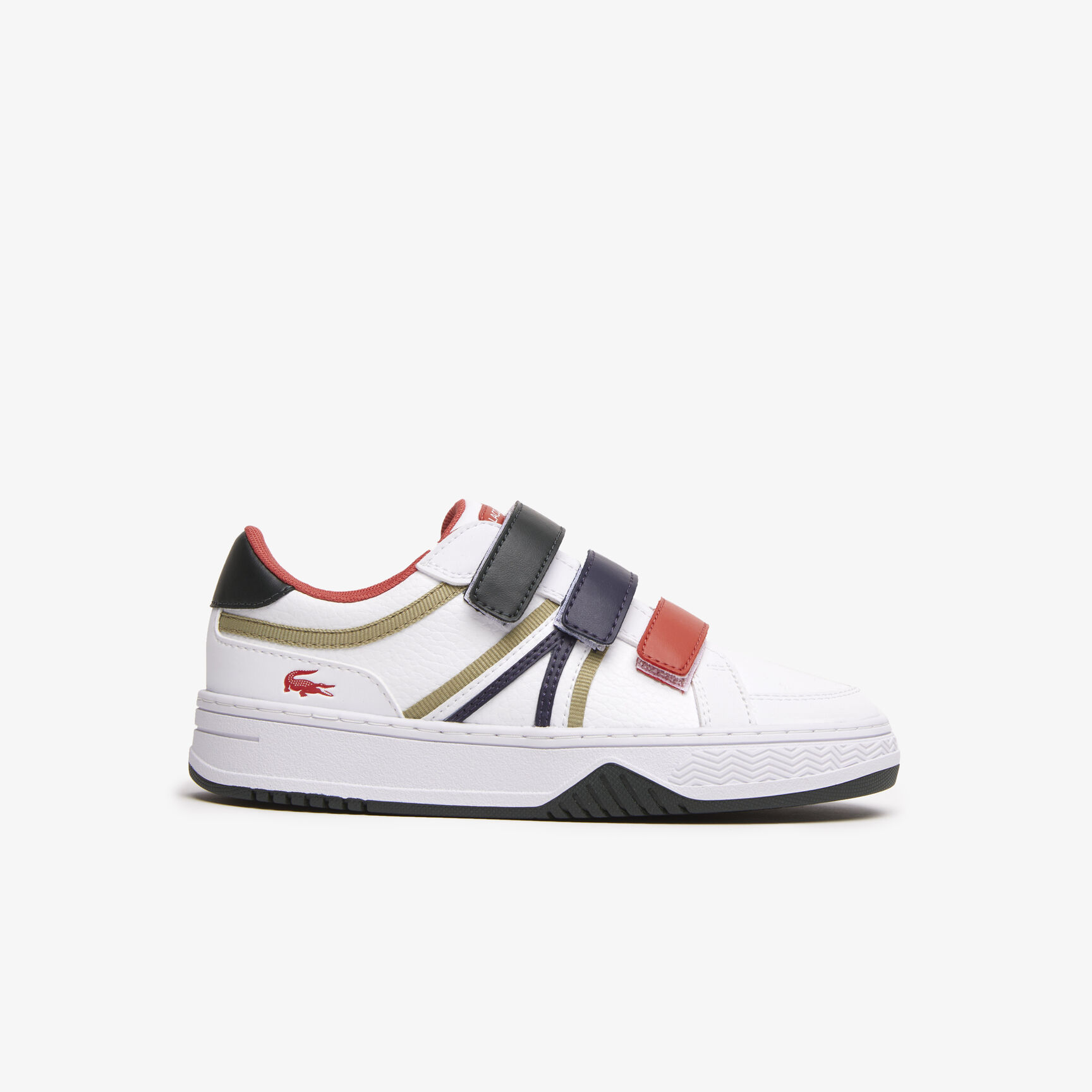 سنيكرز لاكوست L001 من خامات صناعية بثلاثة ألوان للأطفال سنيكرز لاكوست L001 من خامات صناعية بثلاثة ألوان للأطفال