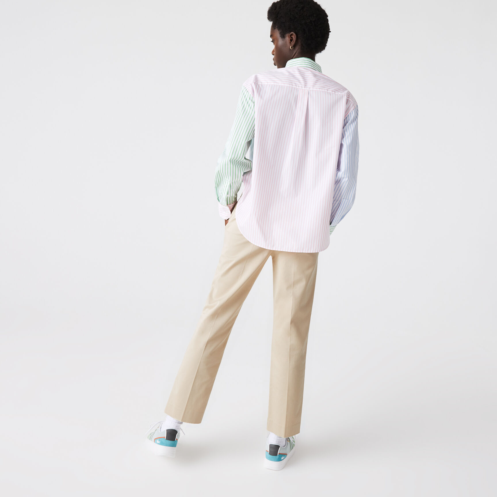 Women's New Classic Slim Fit Stretch Cotton Trousers Women's New Classic Slim Fit Stretch Cotton Trousers