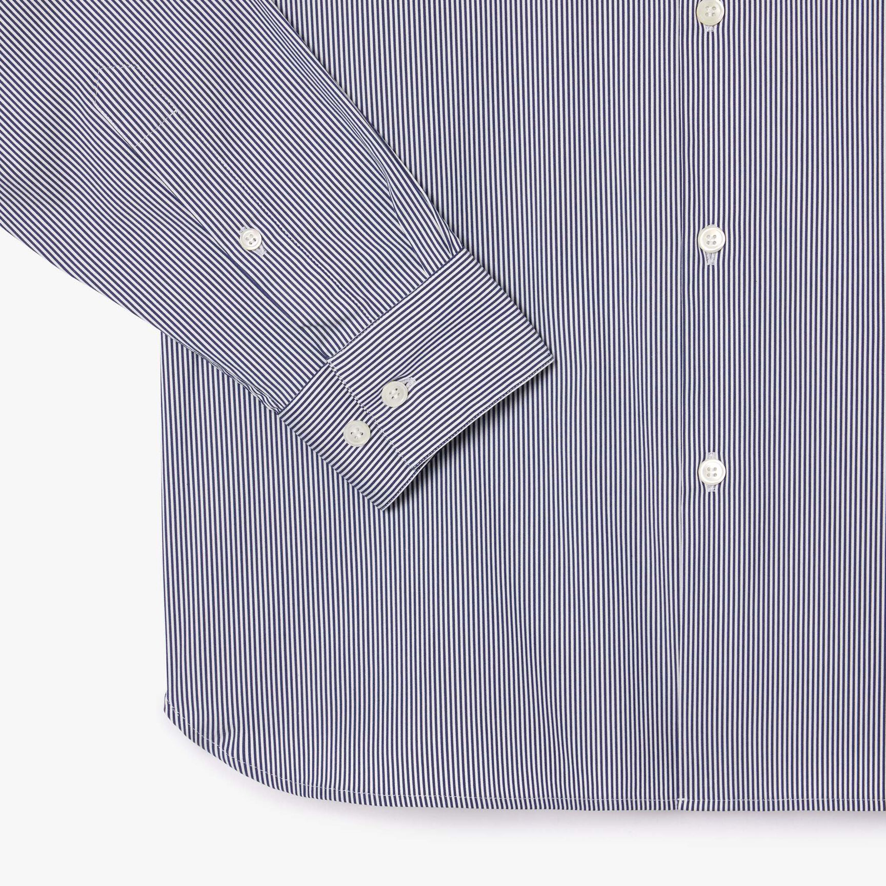 Slim Fit Striped Stretch Poplin Shirt Slim Fit Striped Stretch Poplin Shirt - CH0198-00-522