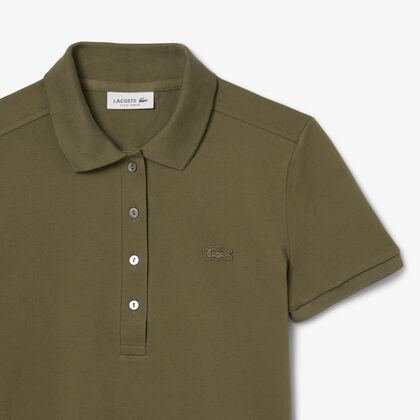 L.12.d Slim Fit Stretch Petit Pique Polo Shirt