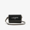 lacoste heritage canvas flap close bag