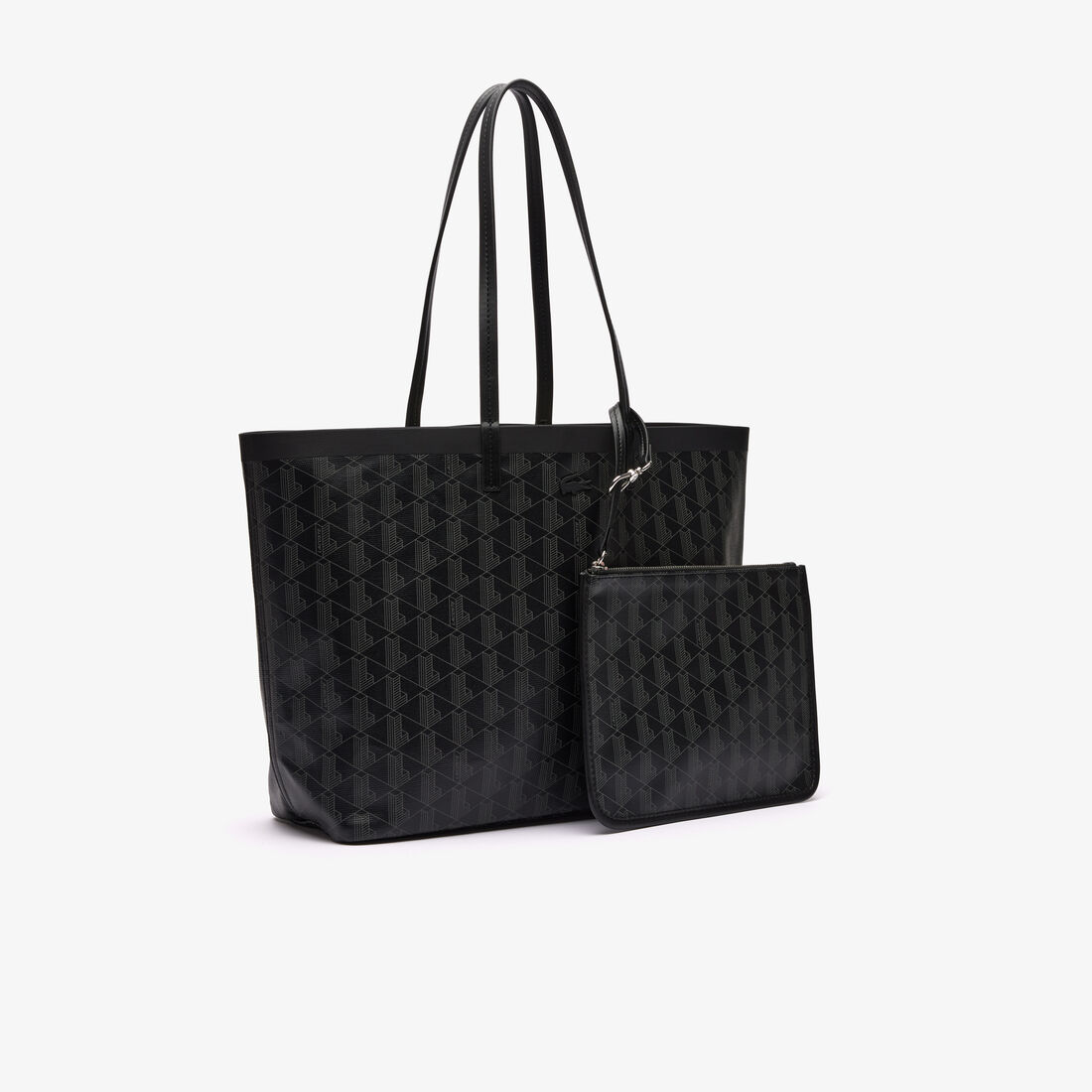 حقيبة زيلي مع حقيبة قابلة للإزالة Zely Coated Canvas Monogram Medium Tote - NF4344ZE-H45