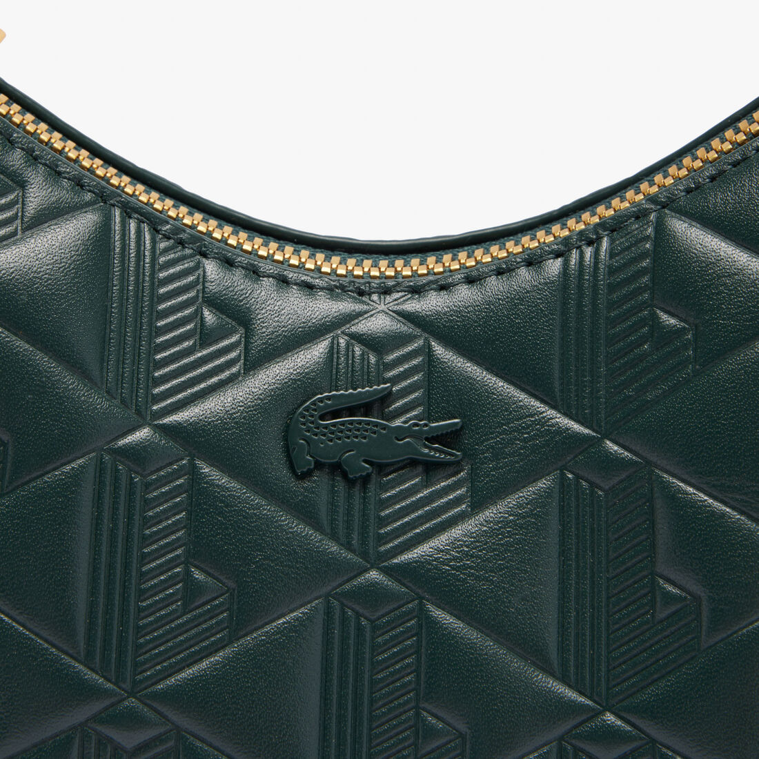 Maheki Embossed Leather Half Moon Purse Maheki Leather Shoulder Bag - NF4710MH-B43