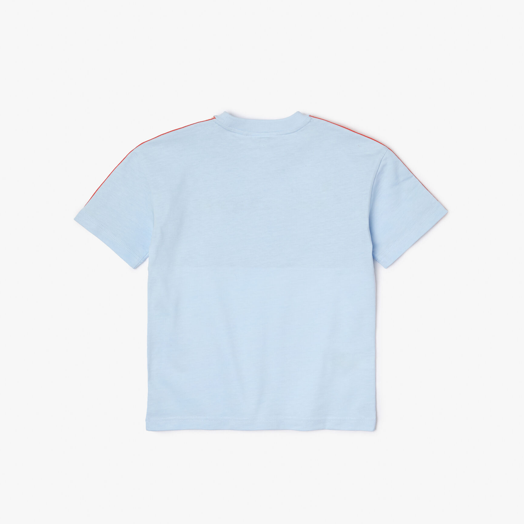 Kids' Lacoste Contrast Stripe Colourblock T-shirt