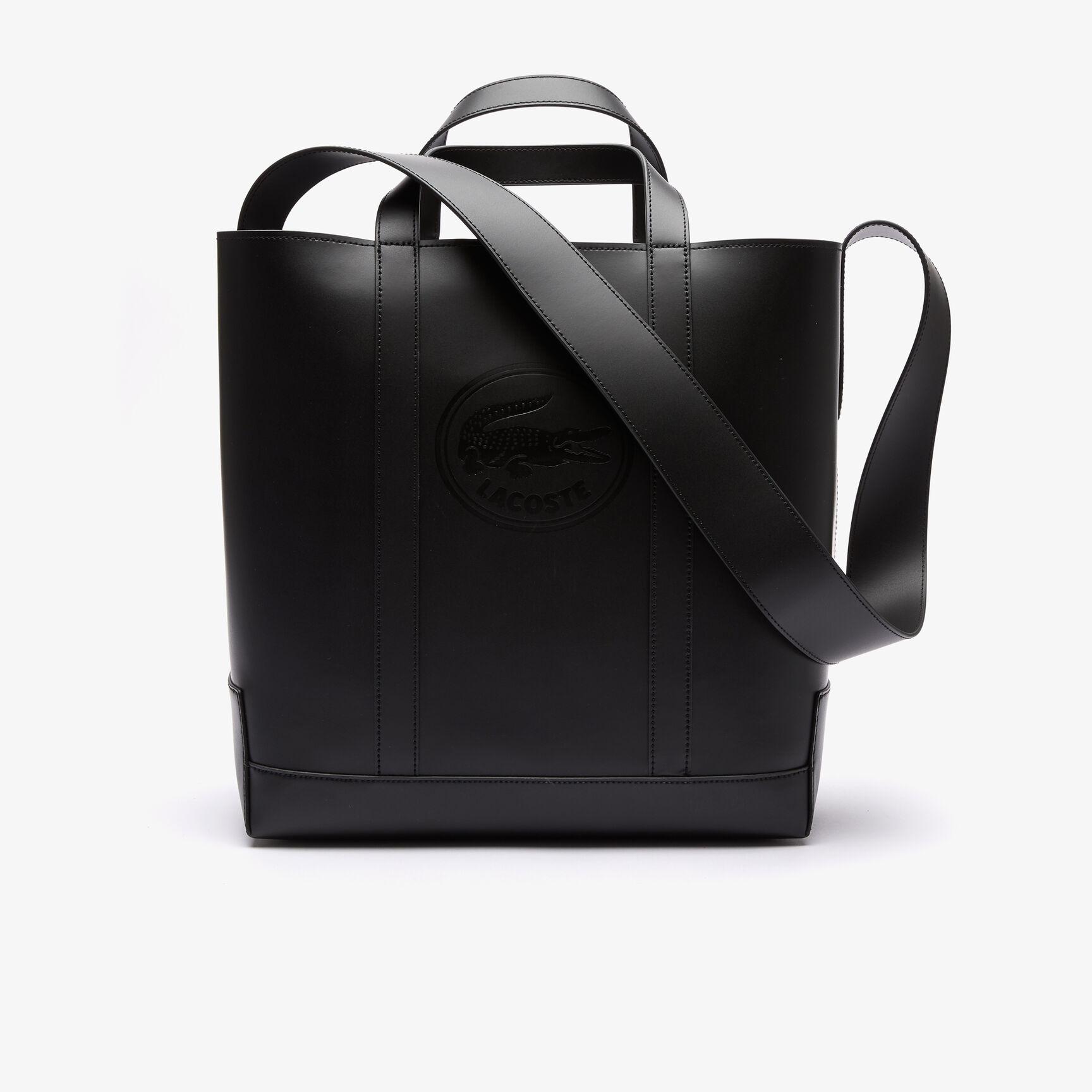 Cooper Logo Embossed Faux Pebbled Leather Tote Bag｜TikTok Search