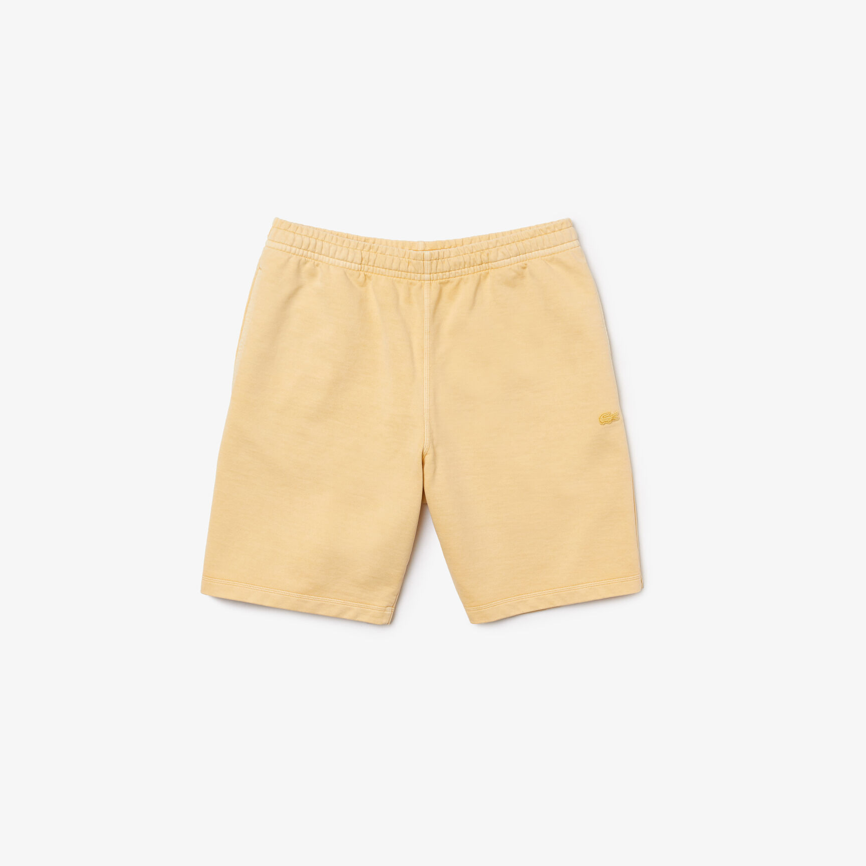 Men's Lacoste Unbrushed Organic Cotton Fleece Shorts Men's Lacoste Unbrushed Organic Cotton Fleece Shorts