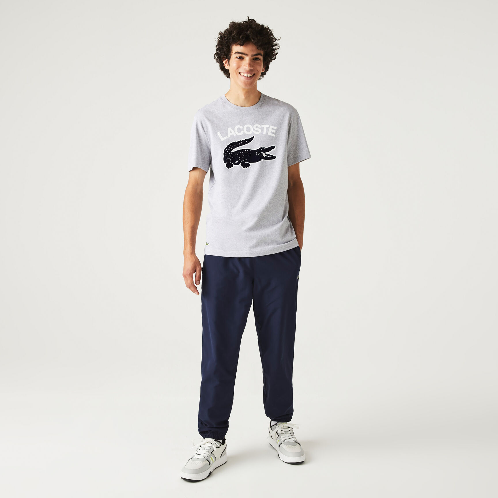 Men's Lacoste Regular Fit XL Crocodile Print T-shirt Men's Lacoste Regular Fit XL Crocodile Print T-shirt