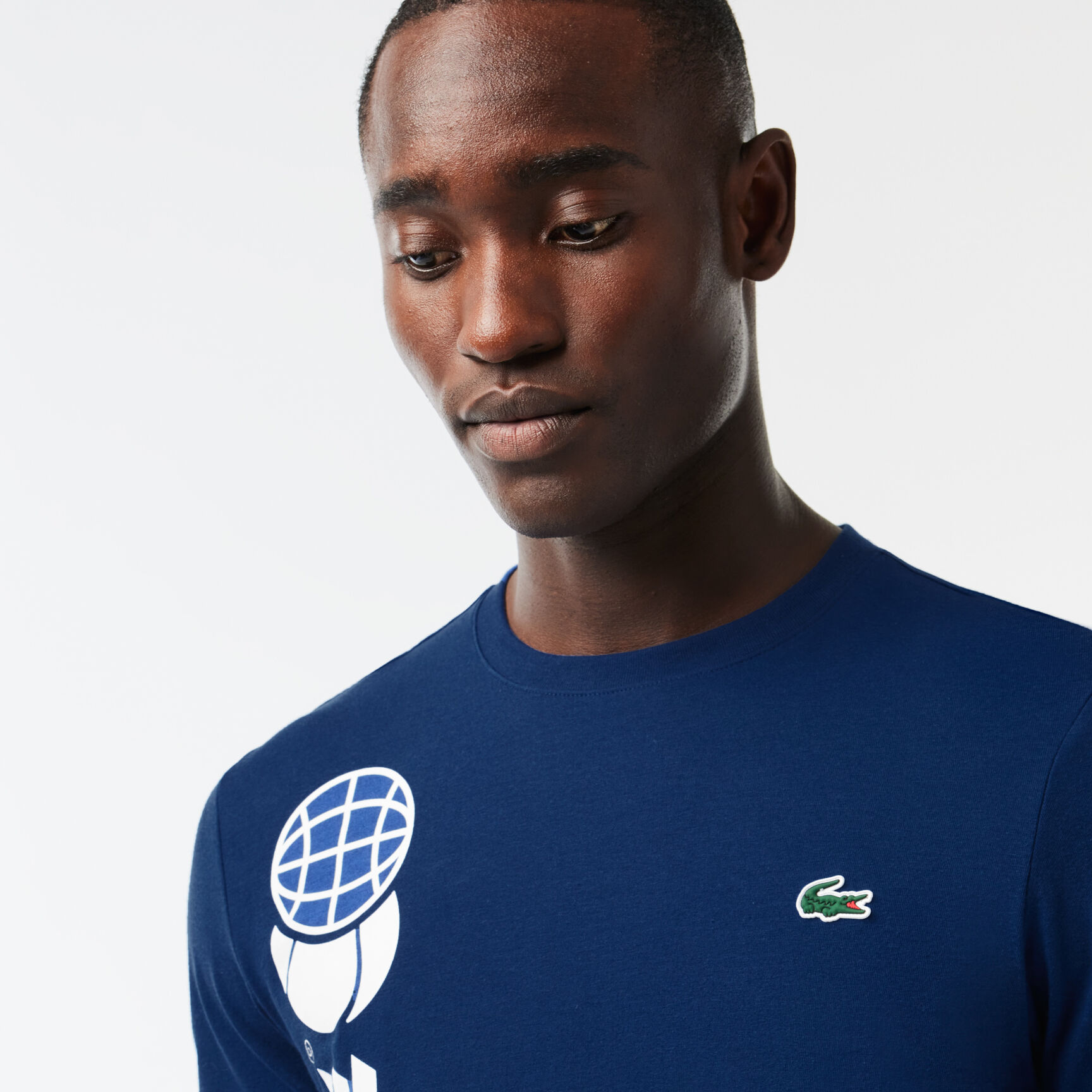 Lacoste Tennis x Daniil Medvedev Regular Fit T-shirt Lacoste Tennis x Daniil Medvedev Regular Fit T-shirt - TH1795-00-F9F