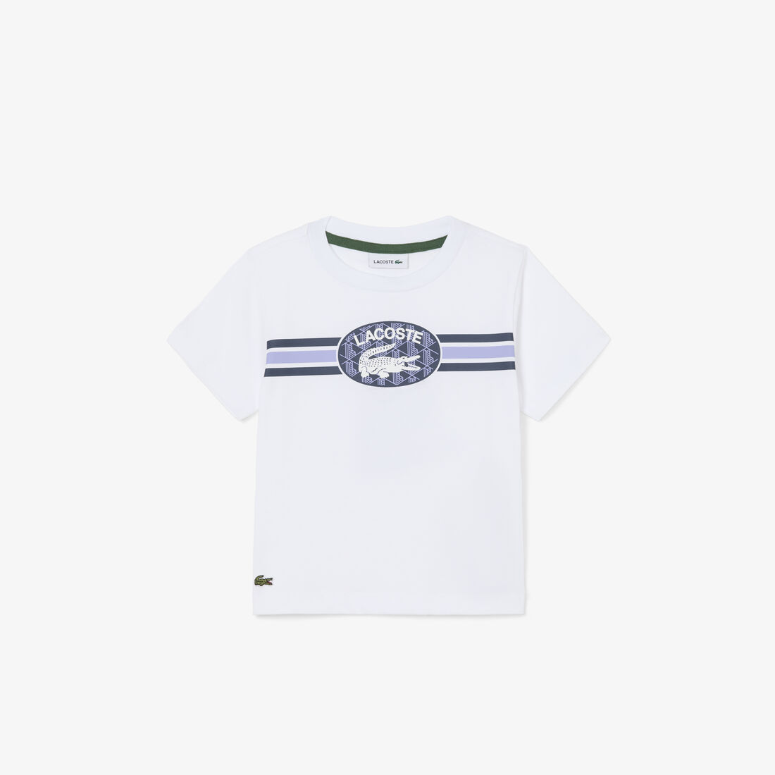 Monogram Print Cotton T-shirt - TJ1151-00-001