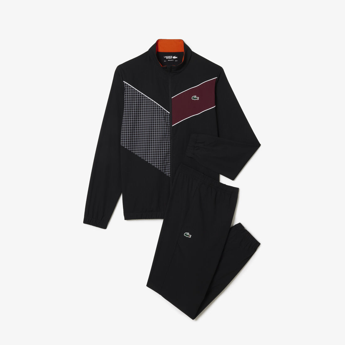 بنطال رياضي صُنع في فرنسا Stretch Fabric Tennis Tracksuit - WH1796-00-LIR