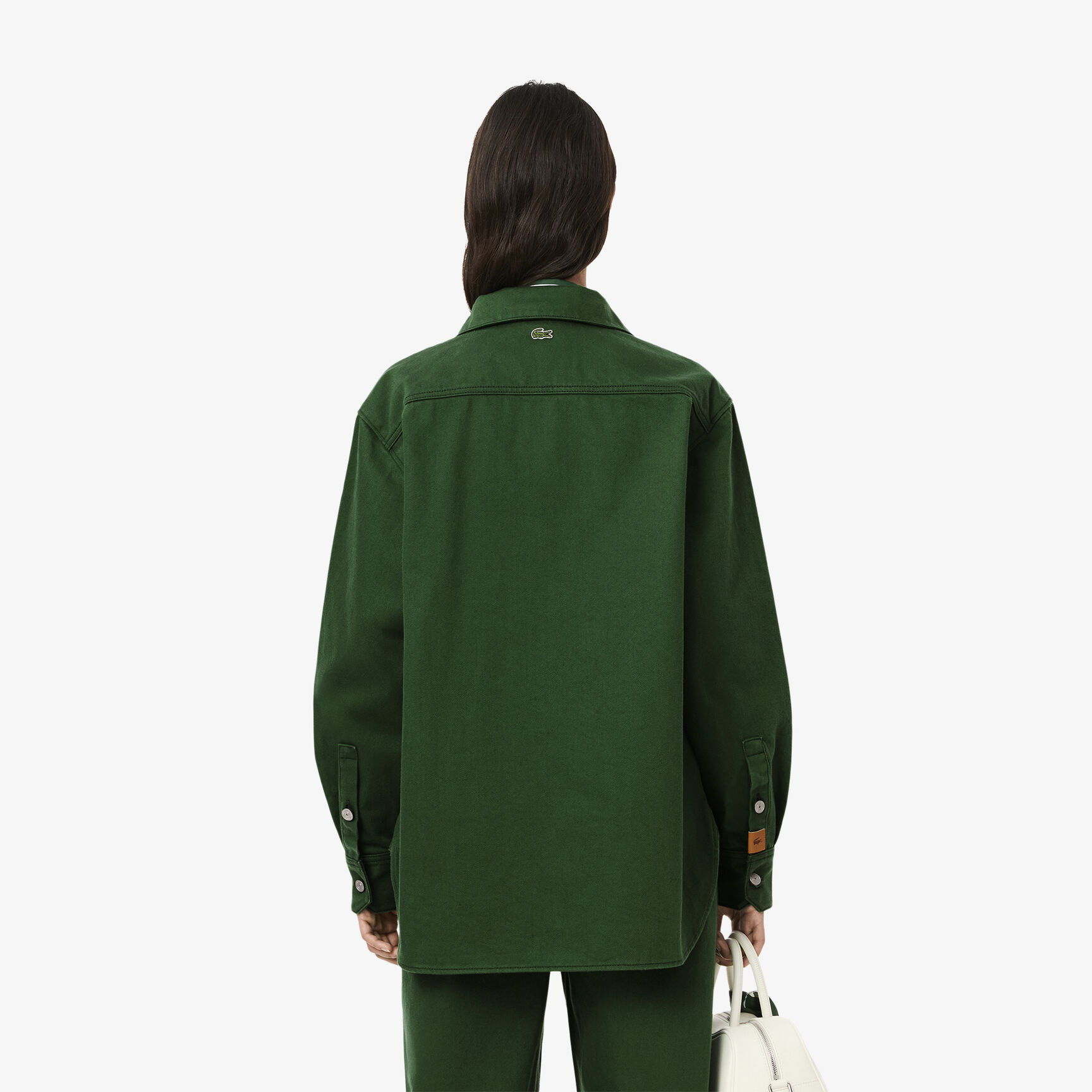 قميص جينز كبير الحجم Oversized Denim Overshirt - BF2125-00-132