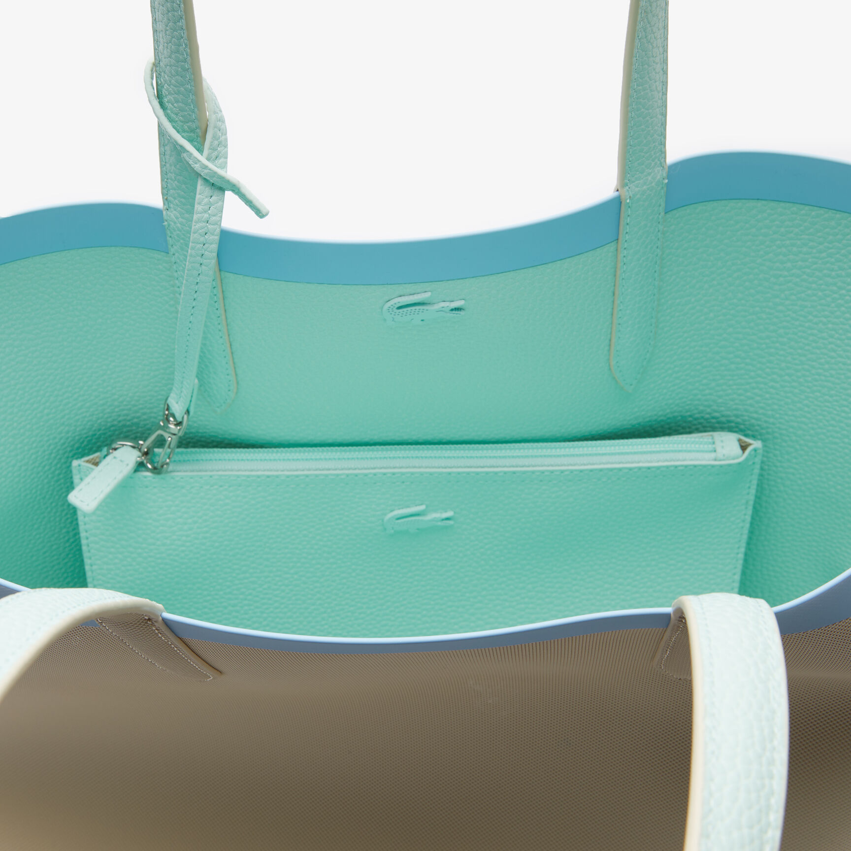 Women's Anna Removable Zip Pouch Canvas Large Shopper Bag