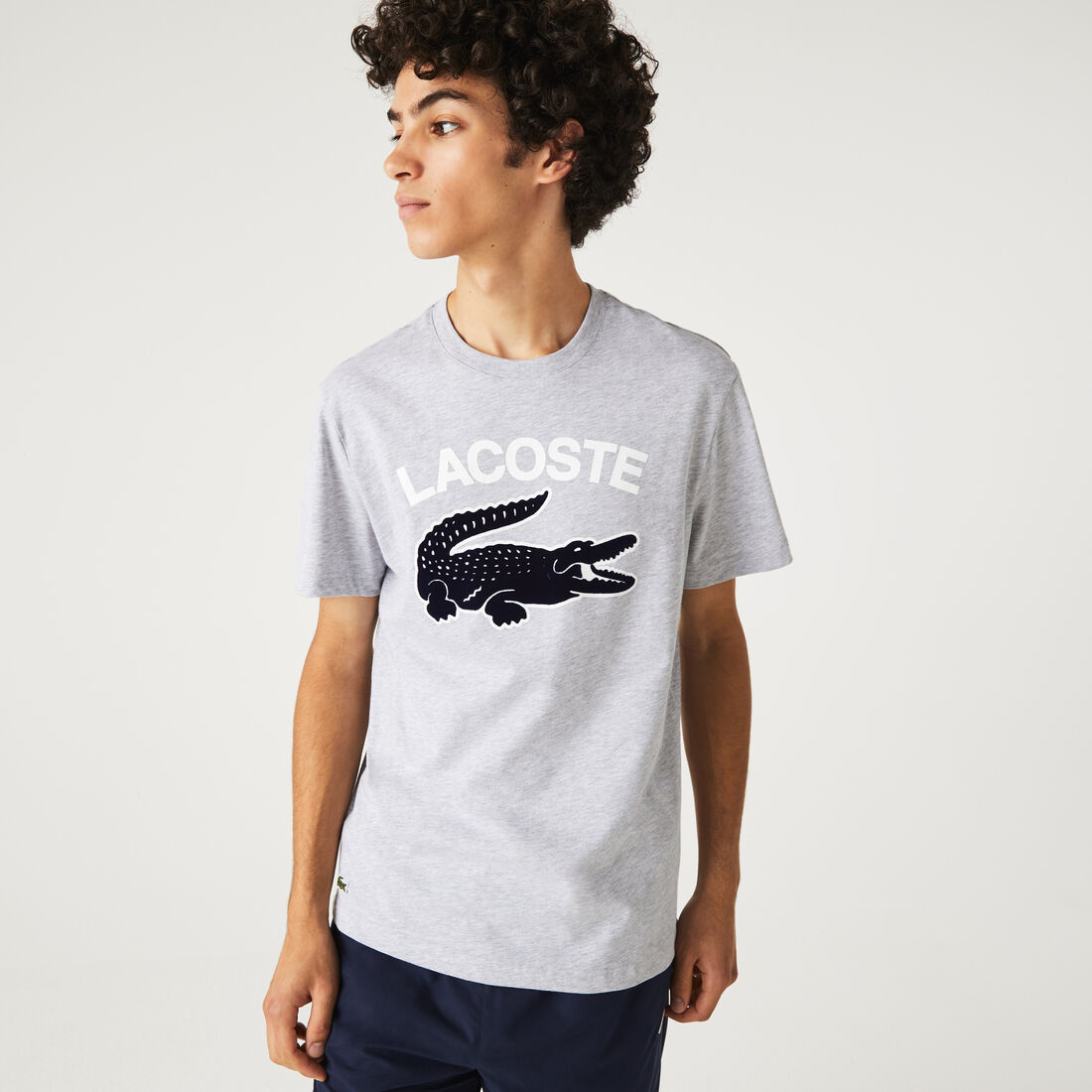 Men's Lacoste Regular Fit XL Crocodile Print T-shirt Men's Lacoste Regular Fit XL Crocodile Print T-shirt