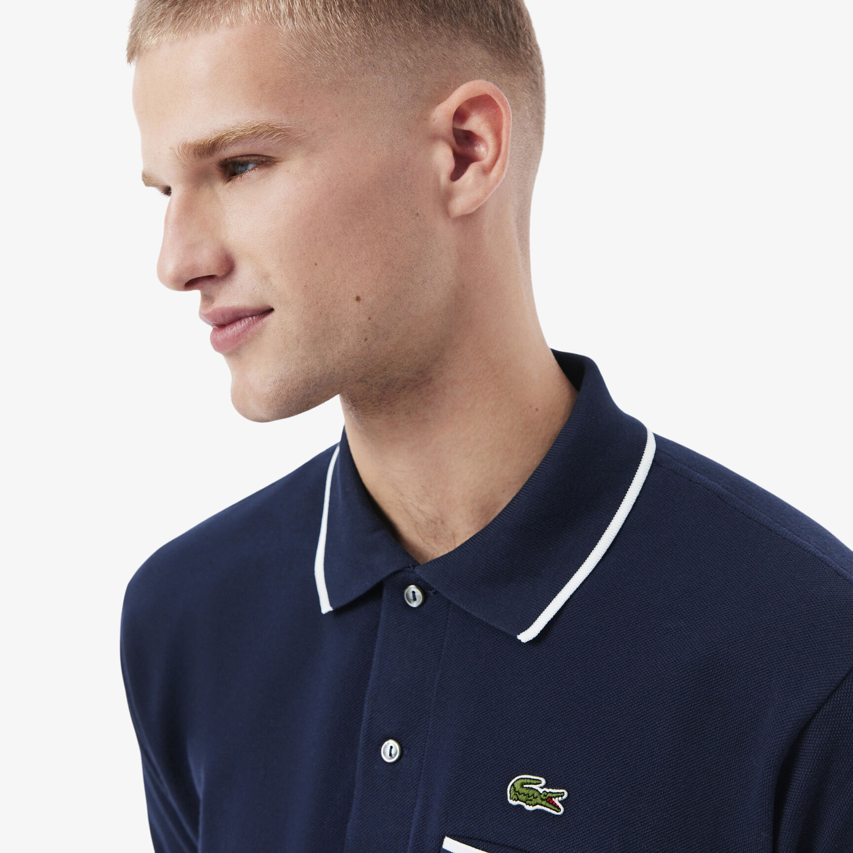Classic Fit Pocket Accent L.12.12 Polo Shirt - PH9838-00-HHW