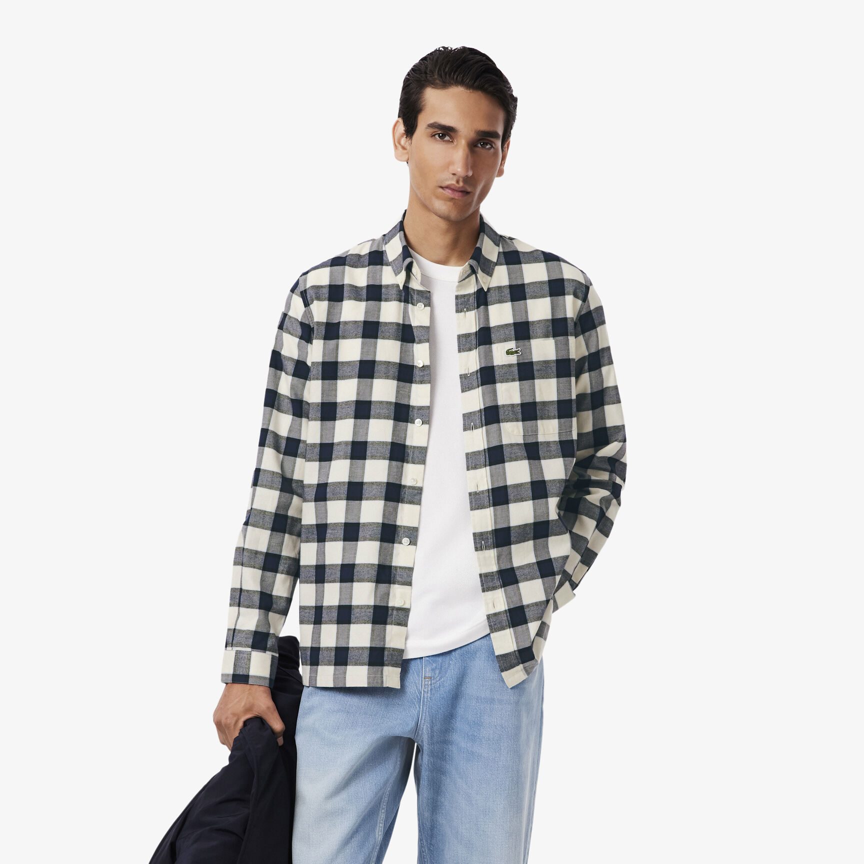 Regular Fit Plaid Flannel Shirt - CH5097-00-BIR