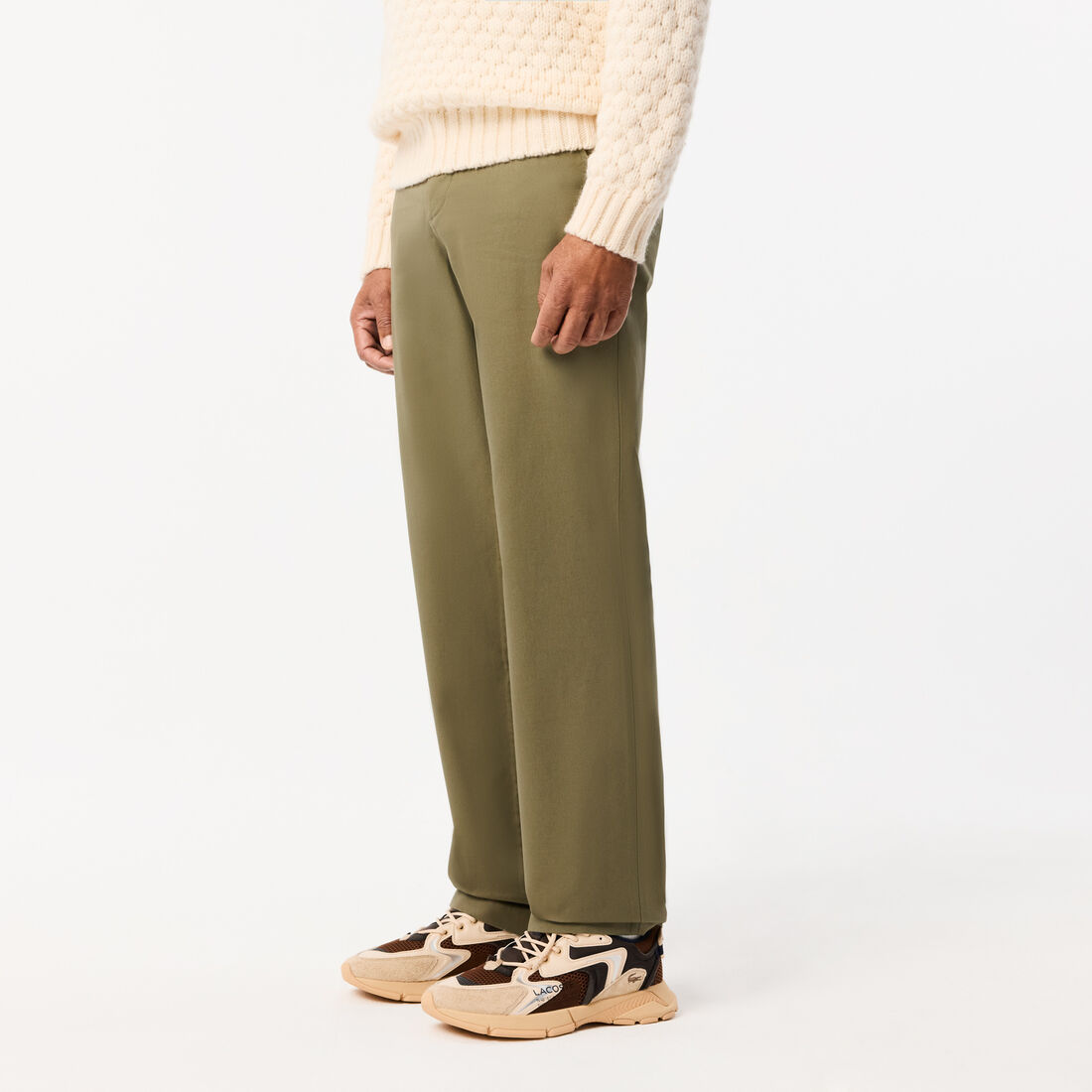 Straight Fit Cotton Twill Chinos Straight Fit Cotton Twill Chinos - HH7202-00-BMY