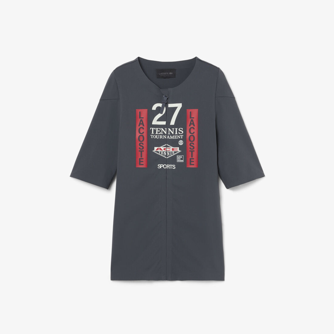 Runway Zipped Printed Stretch T-shirt lacoste runway zipped printed stretch t shirt
