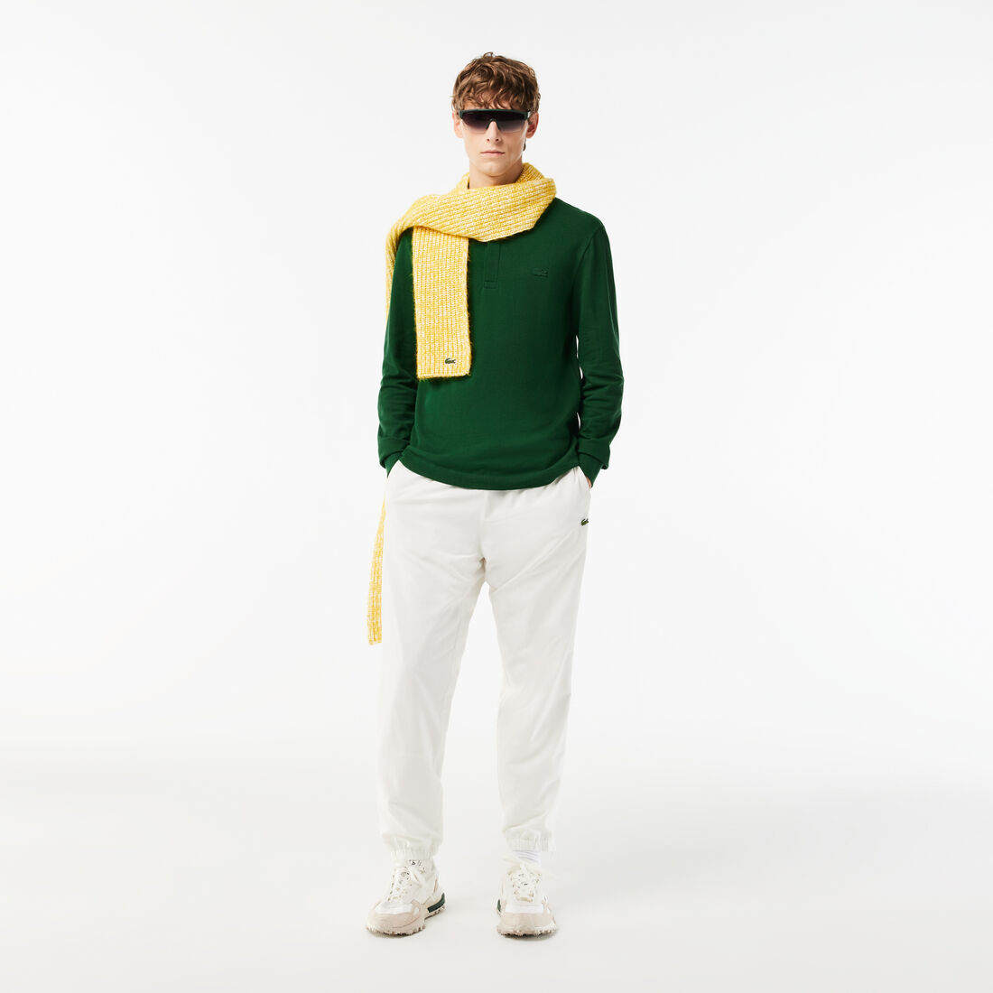 Regular Fit Paris Stretch Pique Polo Shirt Smart Paris long sleeve stretch cotton Polo Shirt - PH2481-00-132