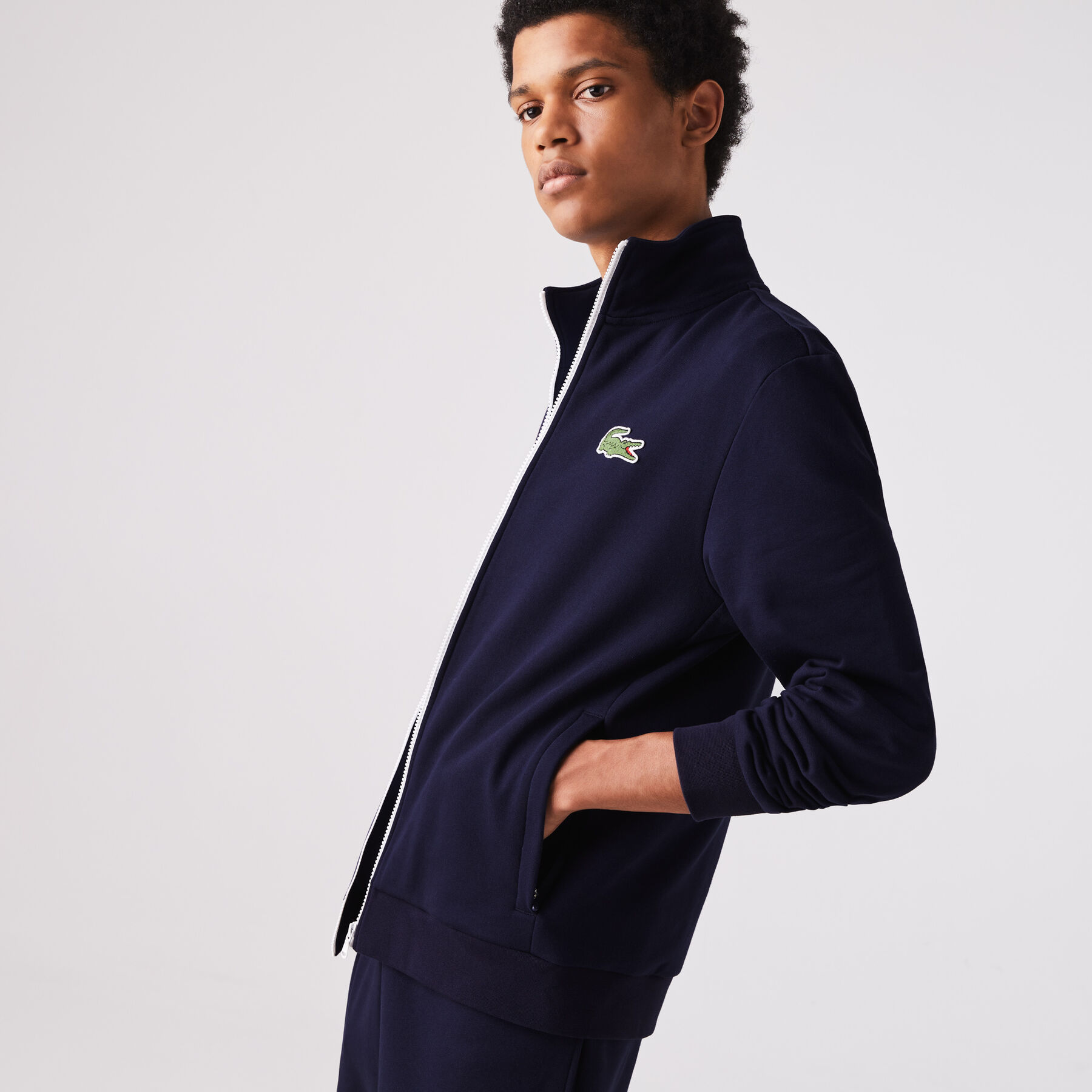 Men's Lacoste SPORT Signature Fleece Tracksuit men s lacoste sport signature fleece tracksuit